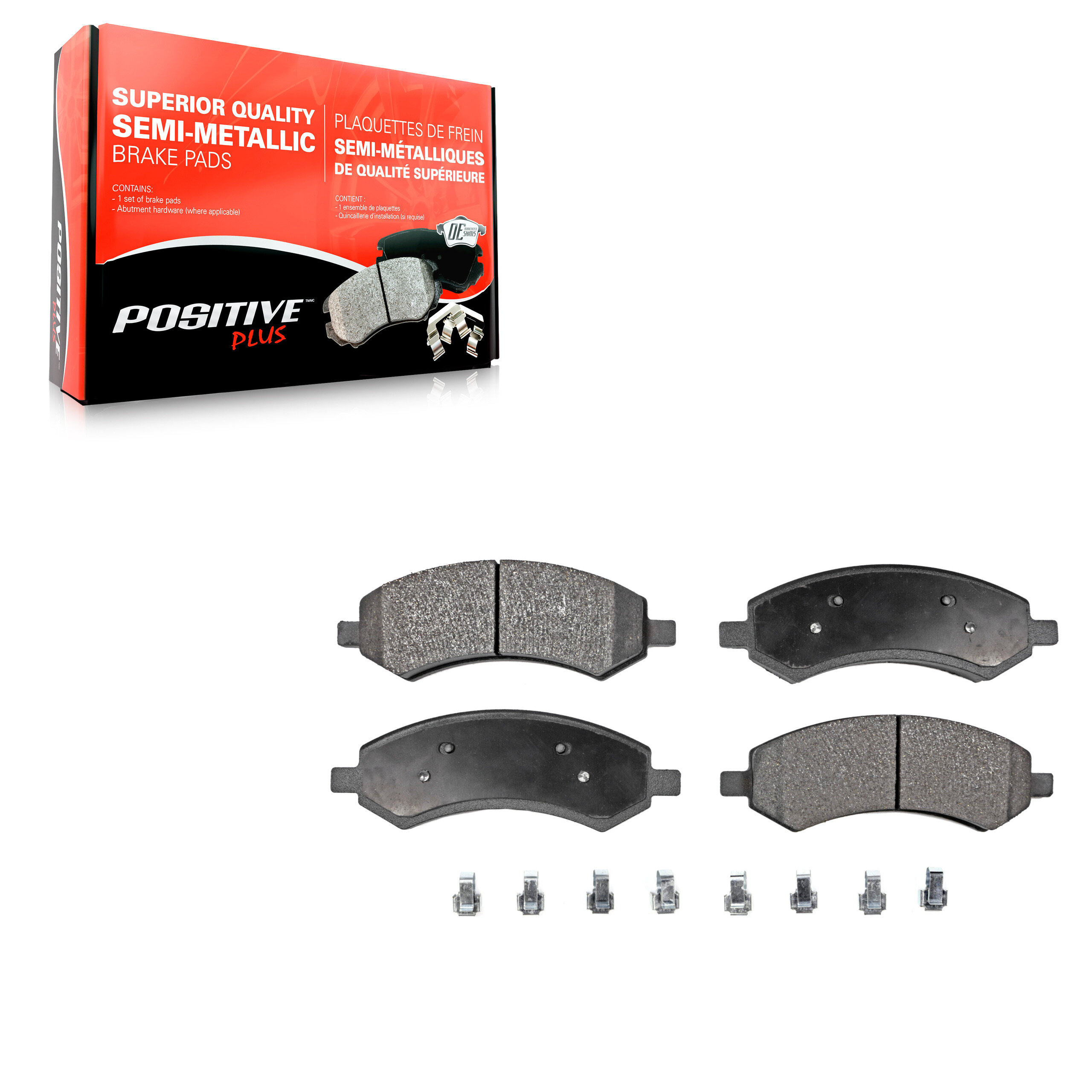 Semi-Metallic Brake Pads