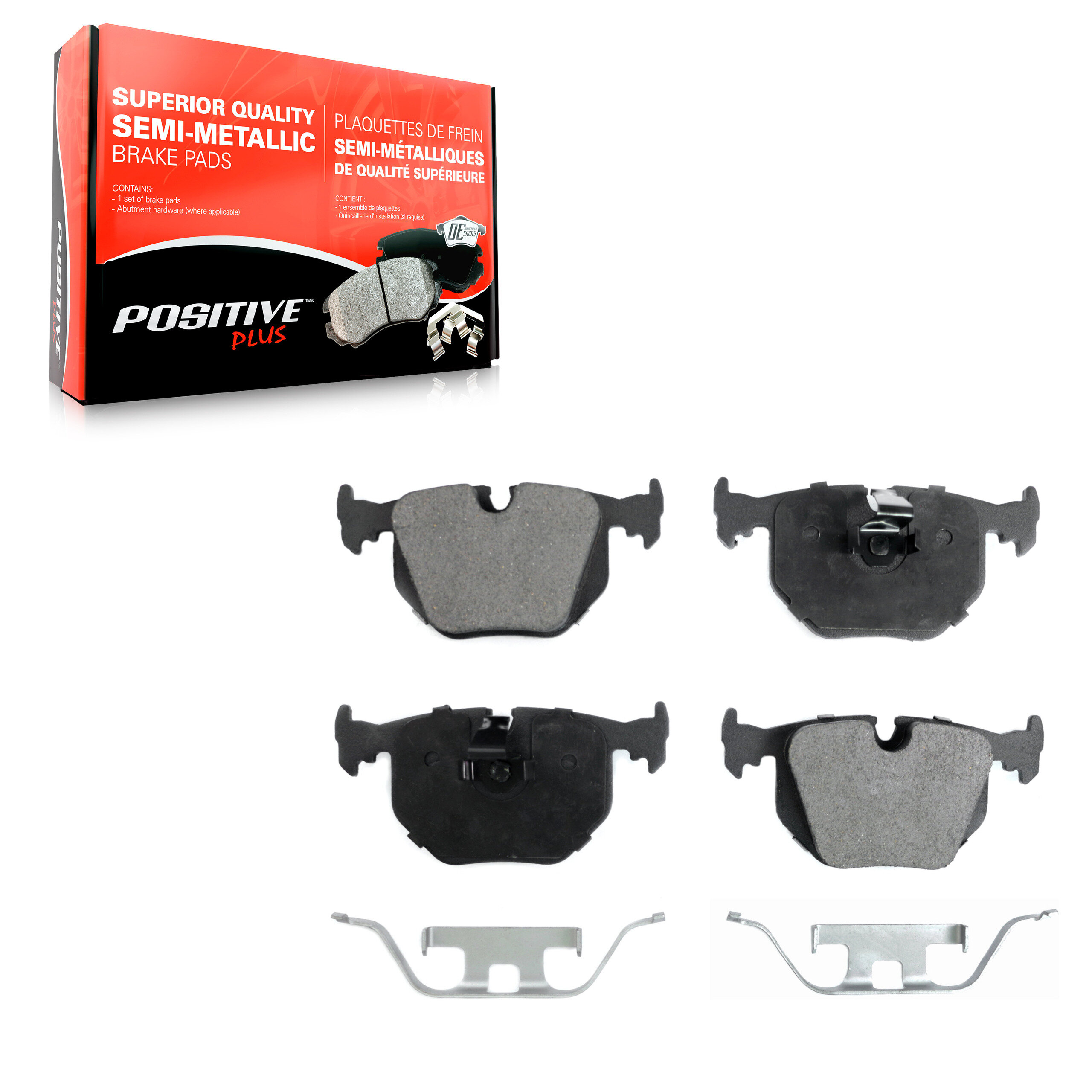 Semi-Metallic Brake Pads