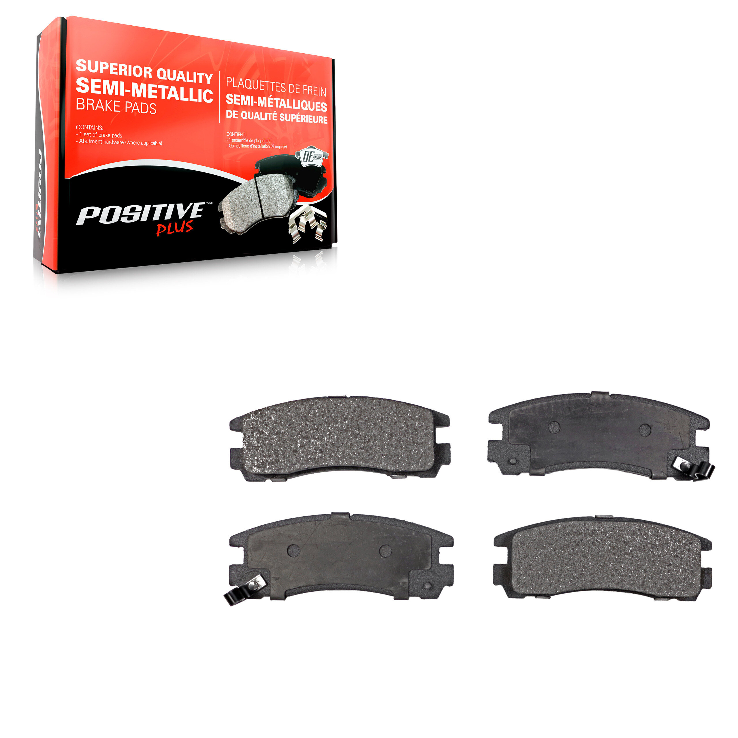 Semi-Metallic Brake Pads