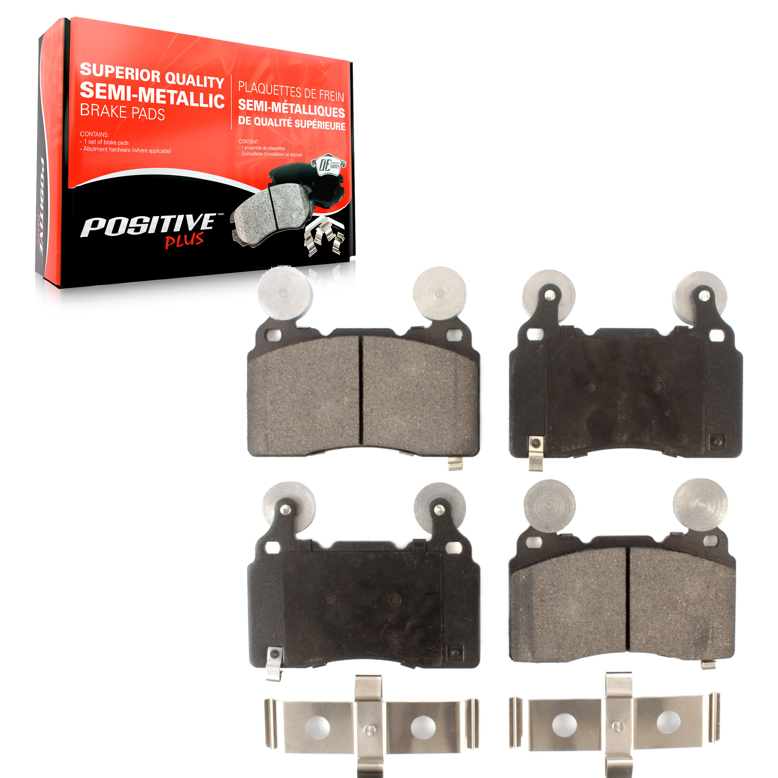 Semi-Metallic Brake Pads