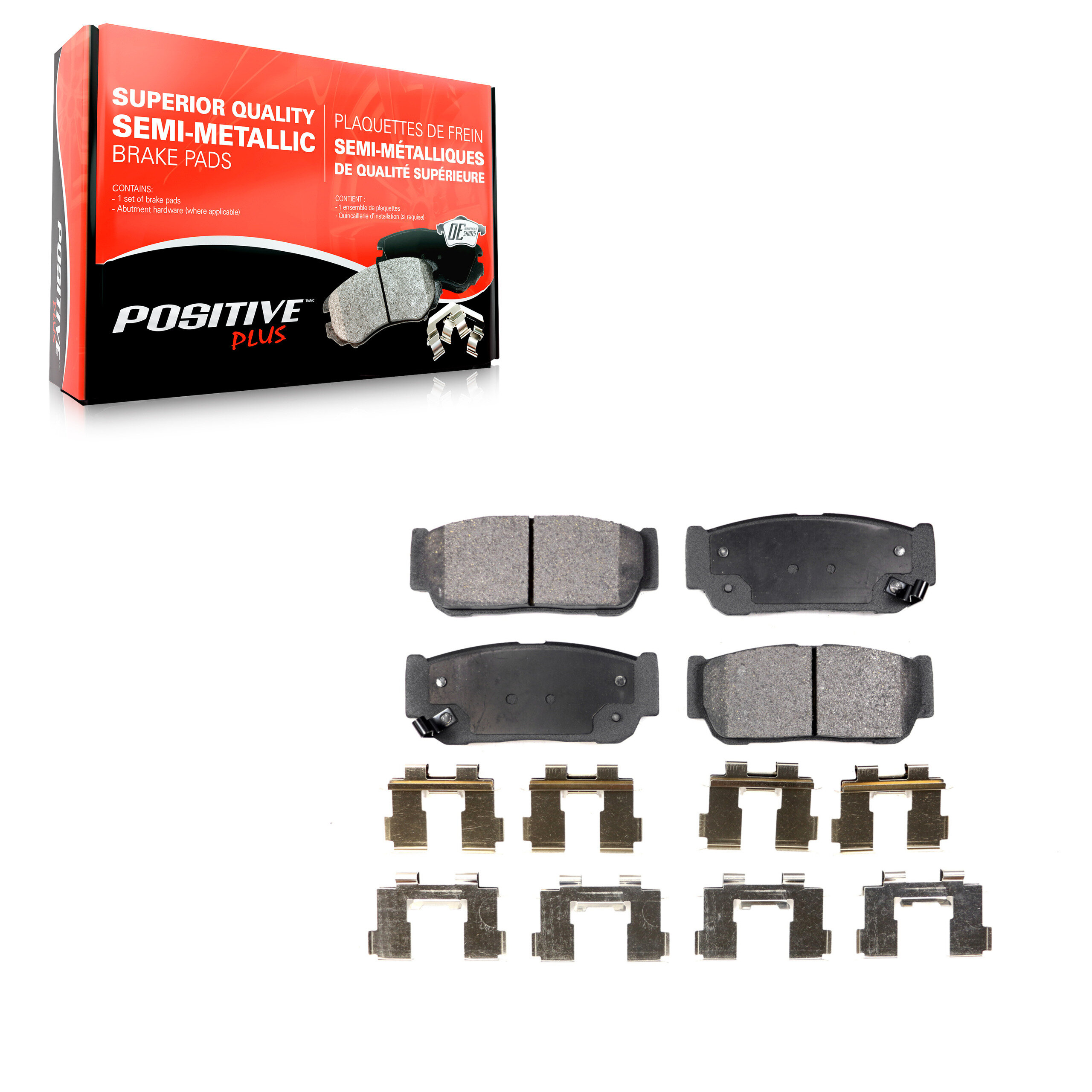Semi-Metallic Brake Pads