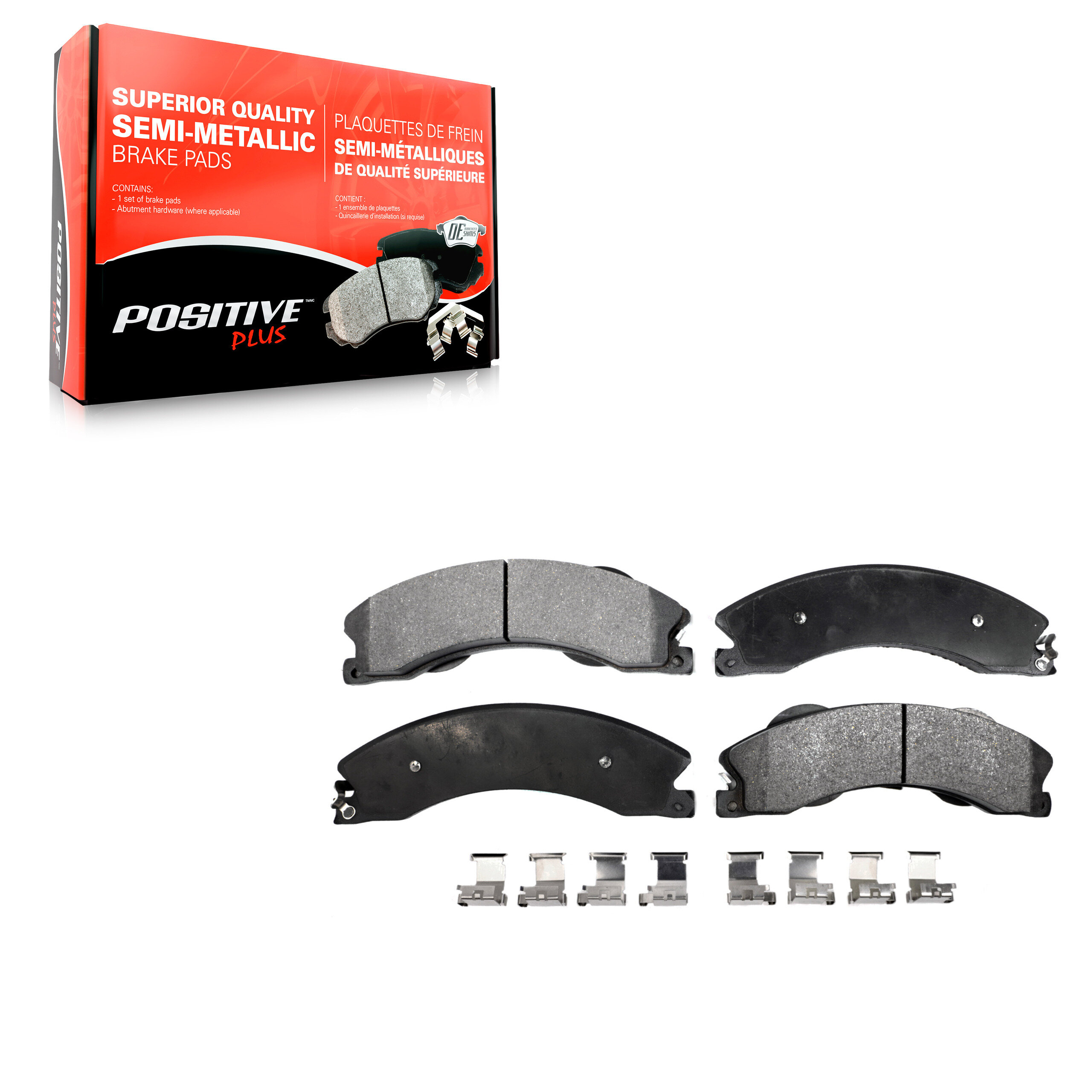 Semi-Metallic Brake Pads