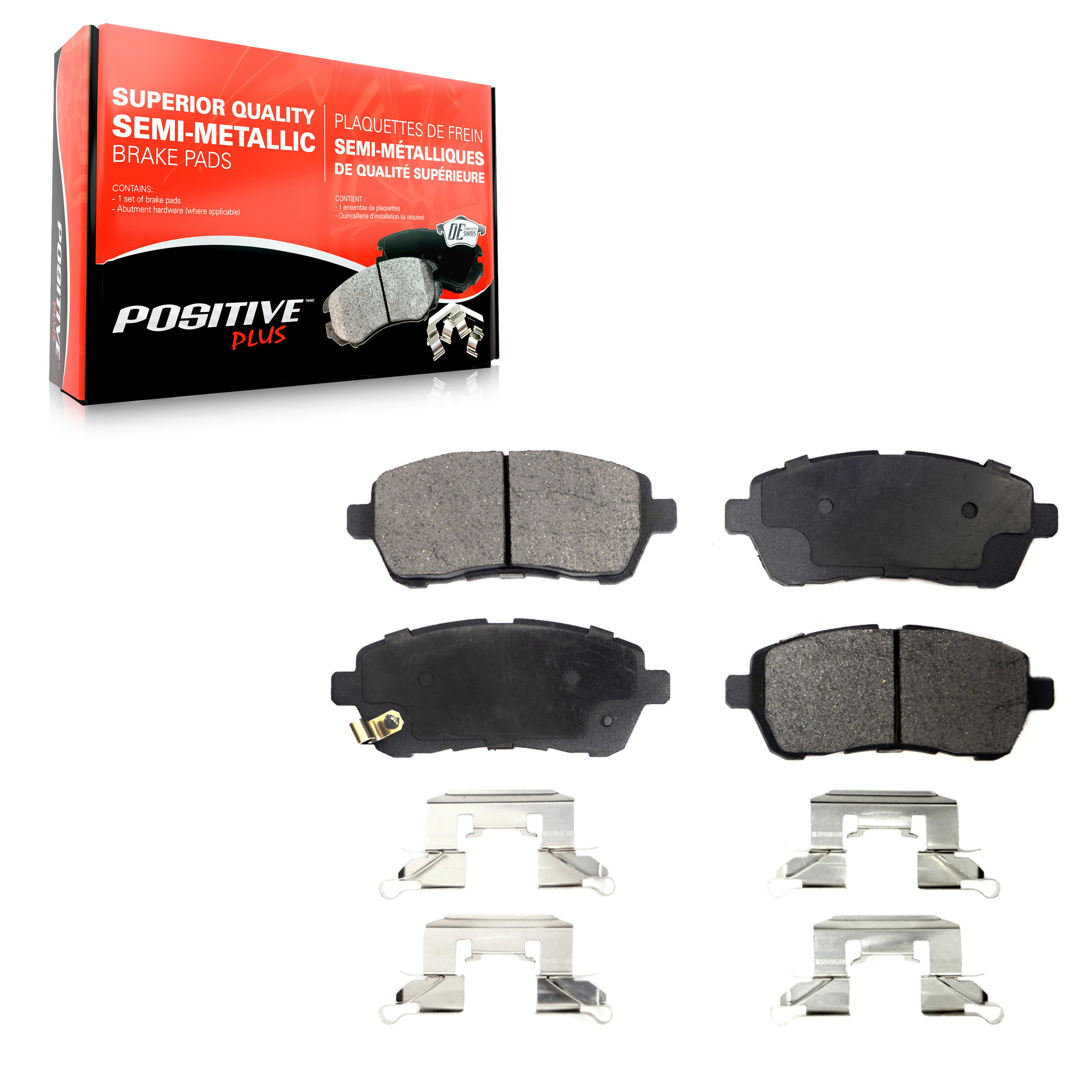 Semi-Metallic Brake Pads