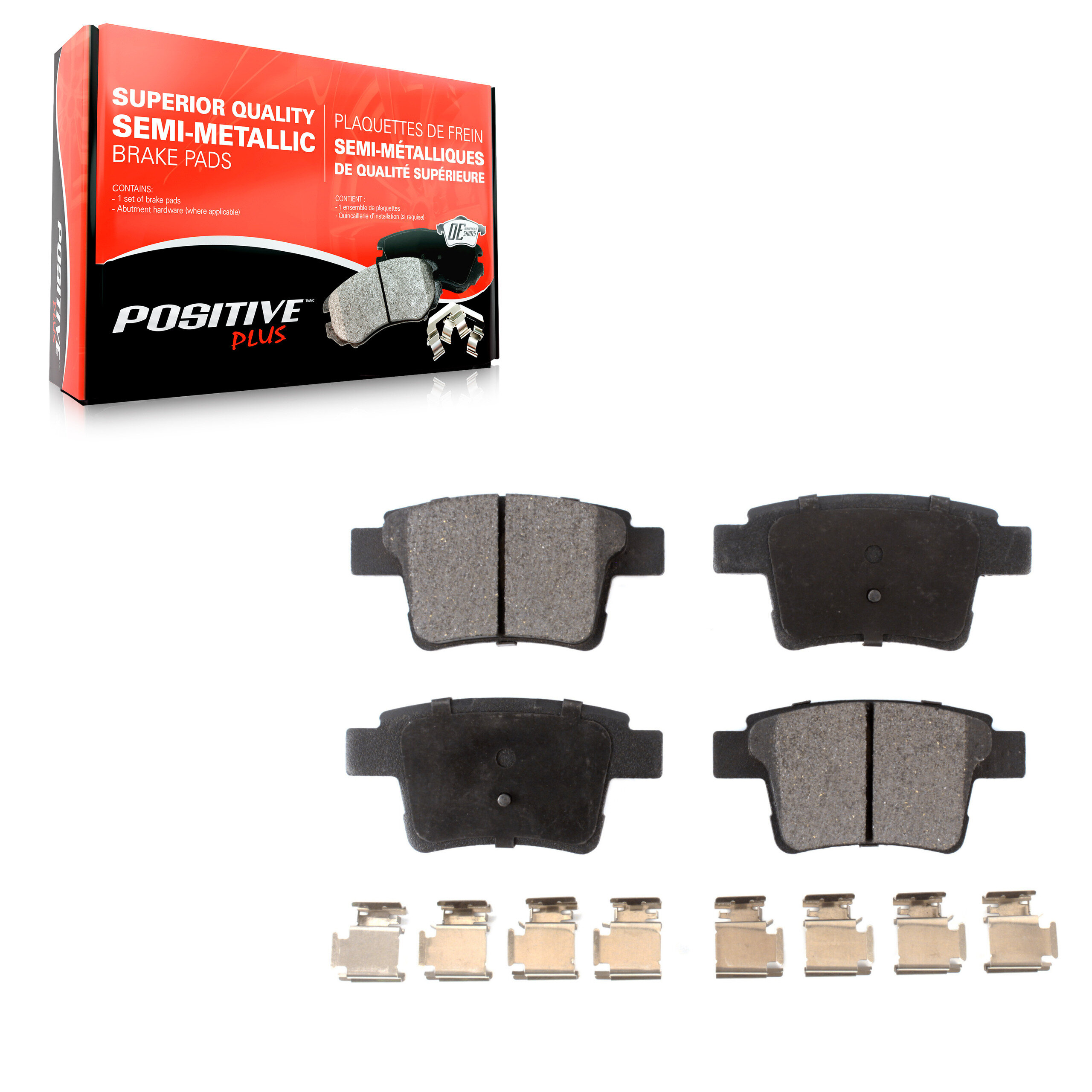 Semi-Metallic Brake Pads