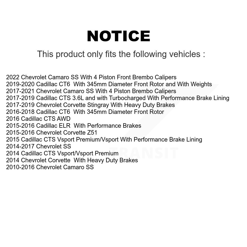 Positive Plus - PPF-D1474 - Semi-Metallic Brake Pads