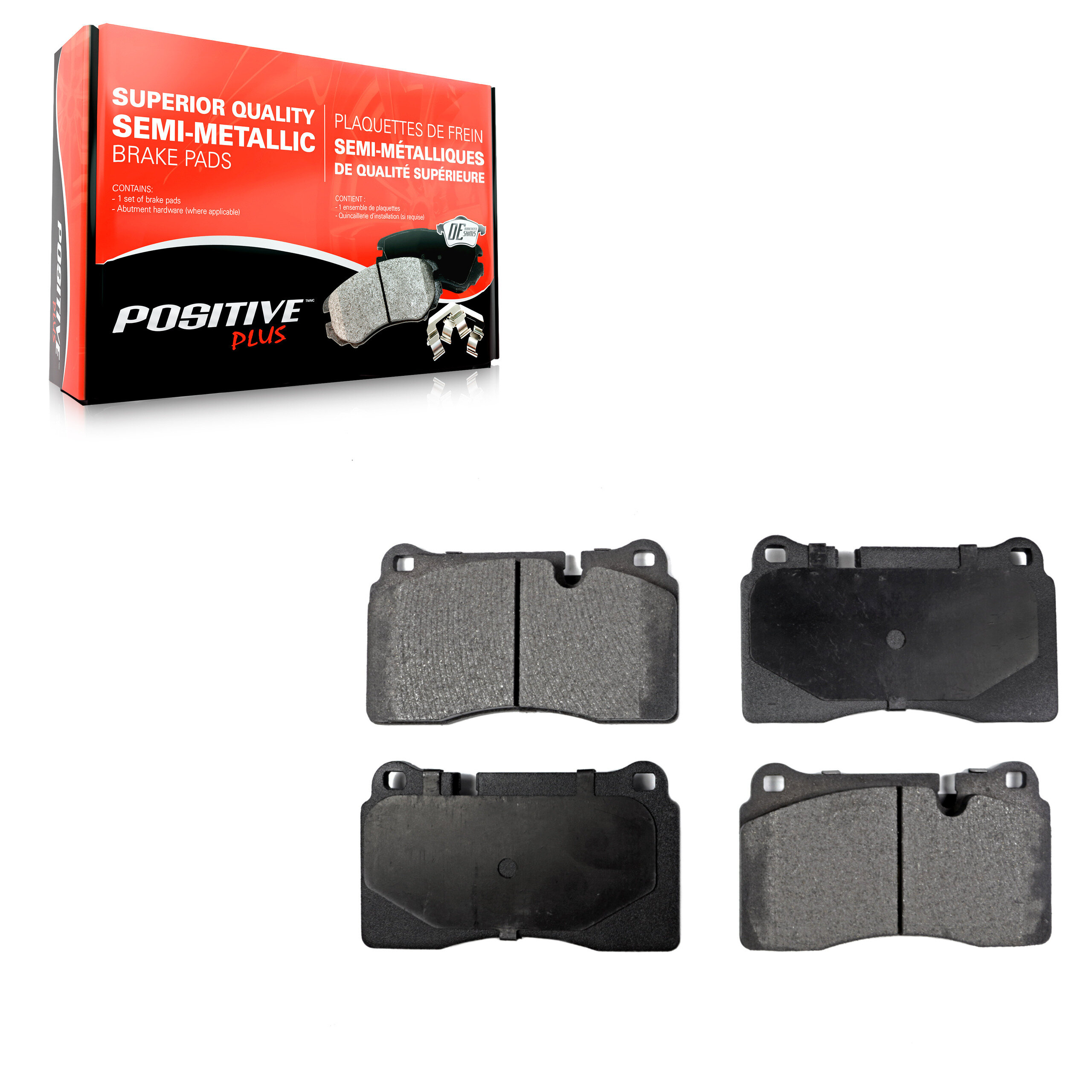 Semi-Metallic Brake Pads