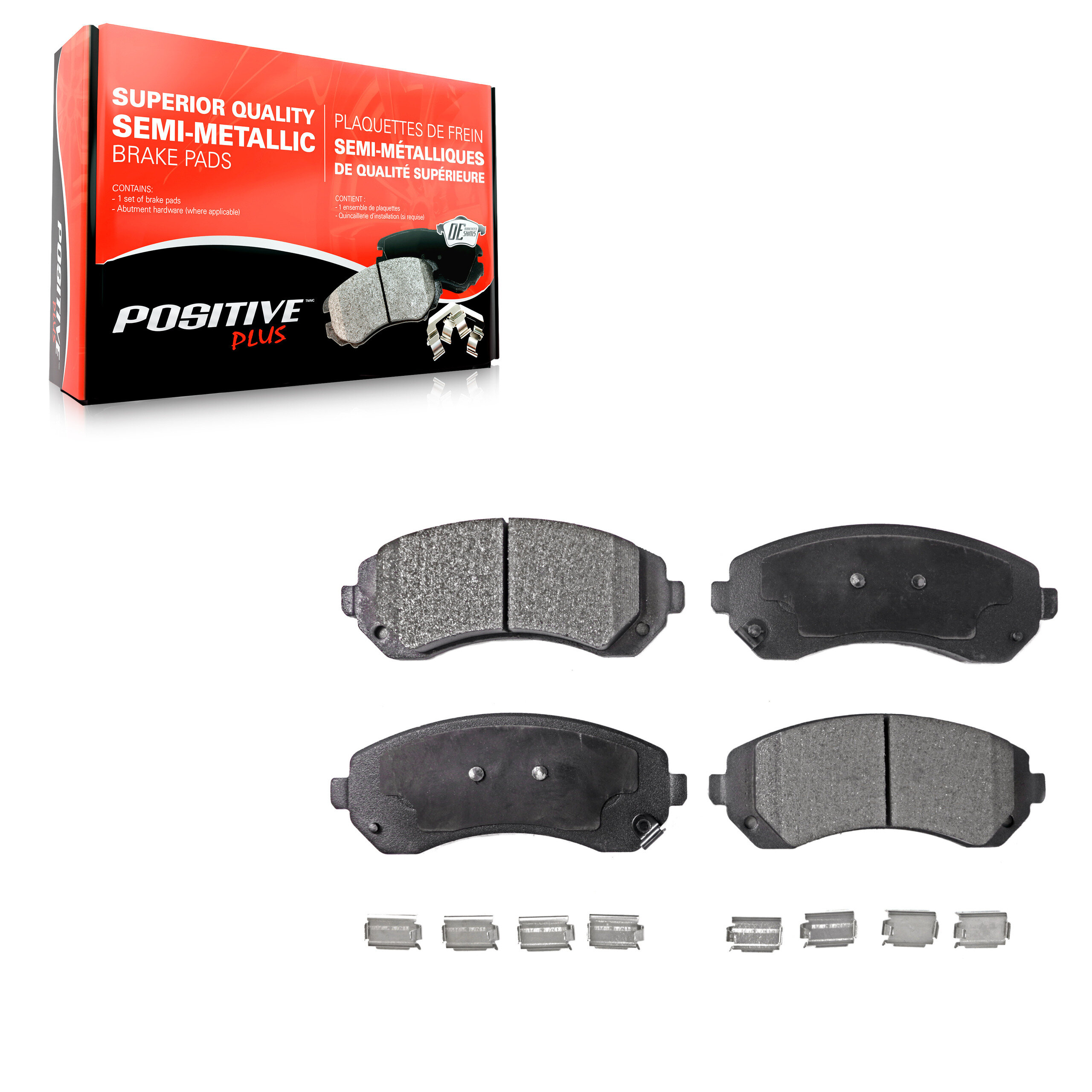 Semi-Metallic Brake Pads
