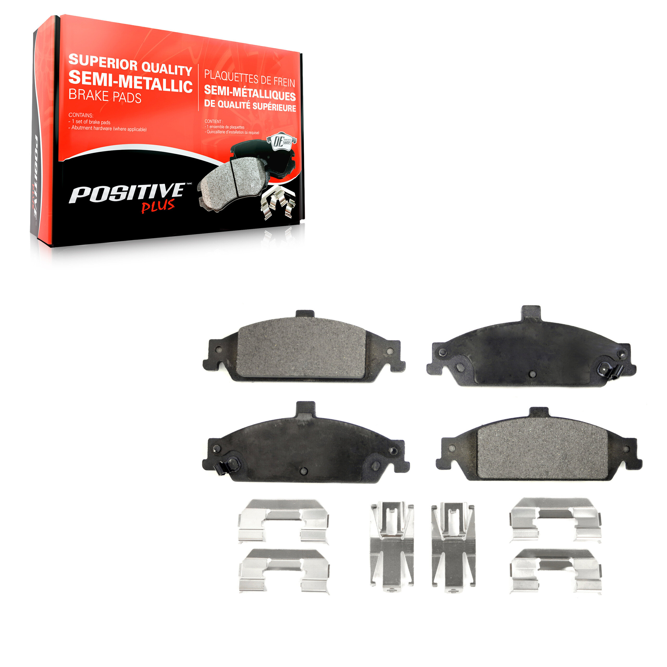 Semi-Metallic Brake Pads