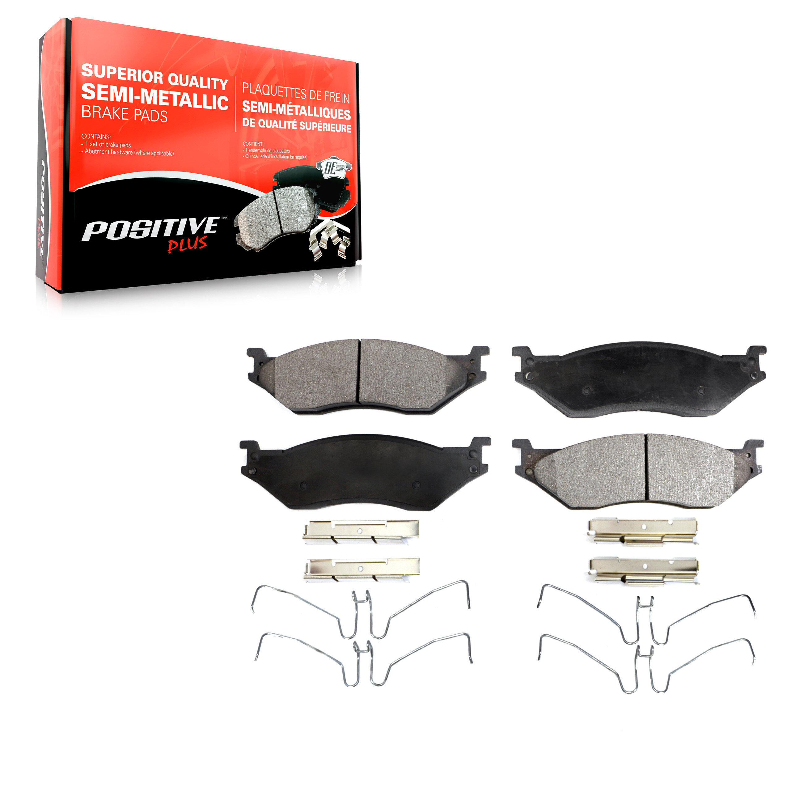Semi-Metallic Brake Pads