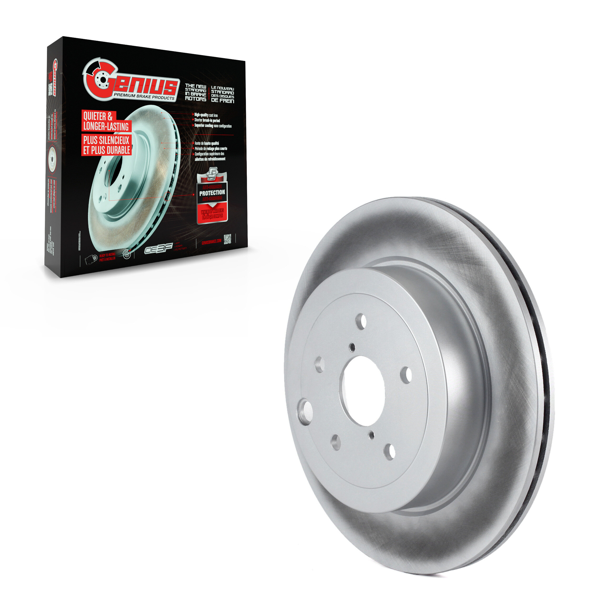 Coated Disc Brake Rotor