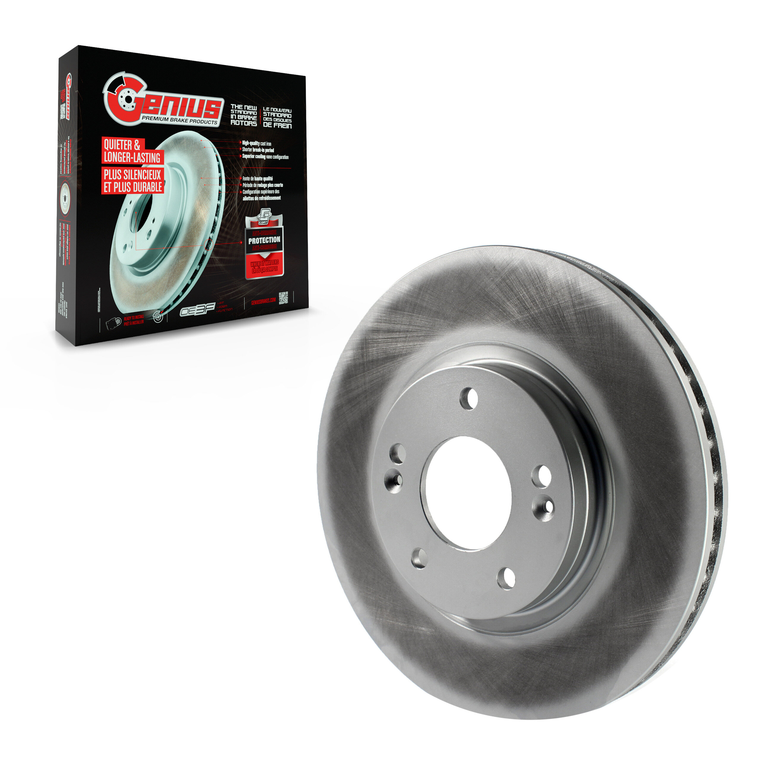 Coated Disc Brake Rotor
