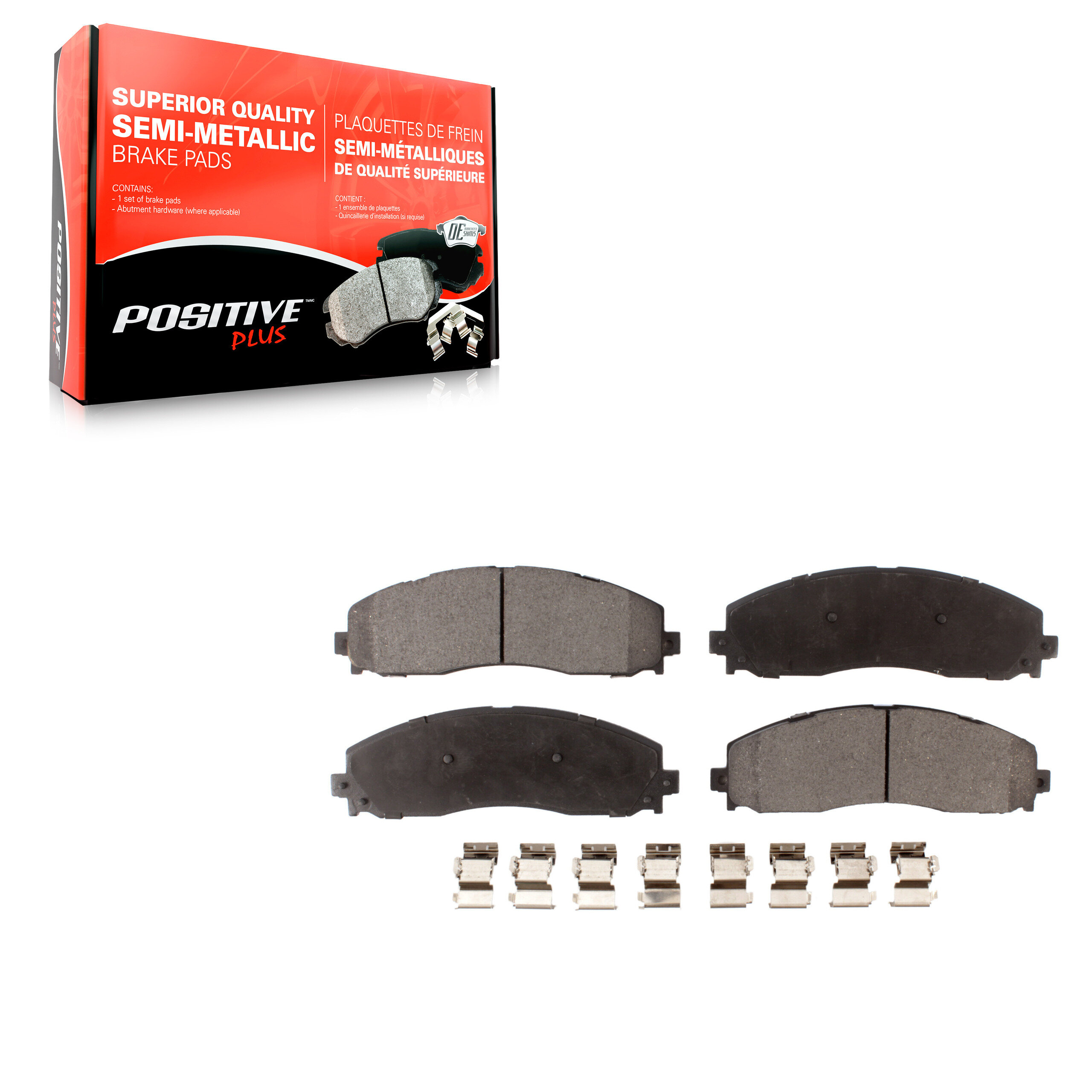 Semi-Metallic Brake Pads