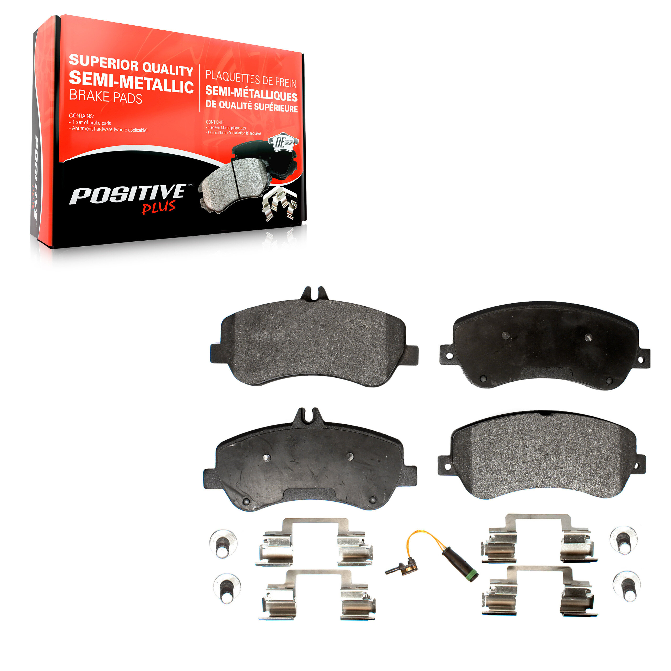 Semi-Metallic Brake Pads