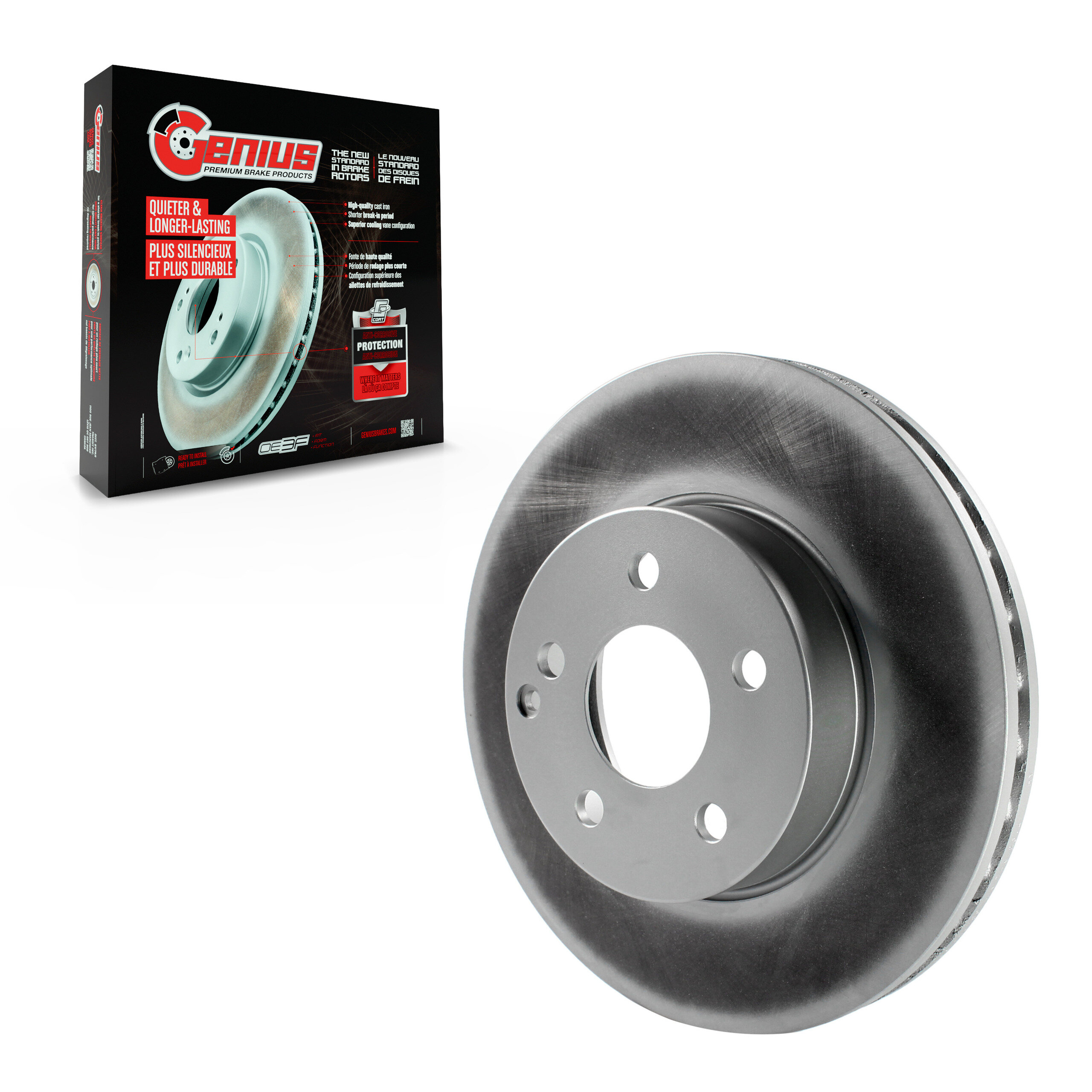 Coated Disc Brake Rotor