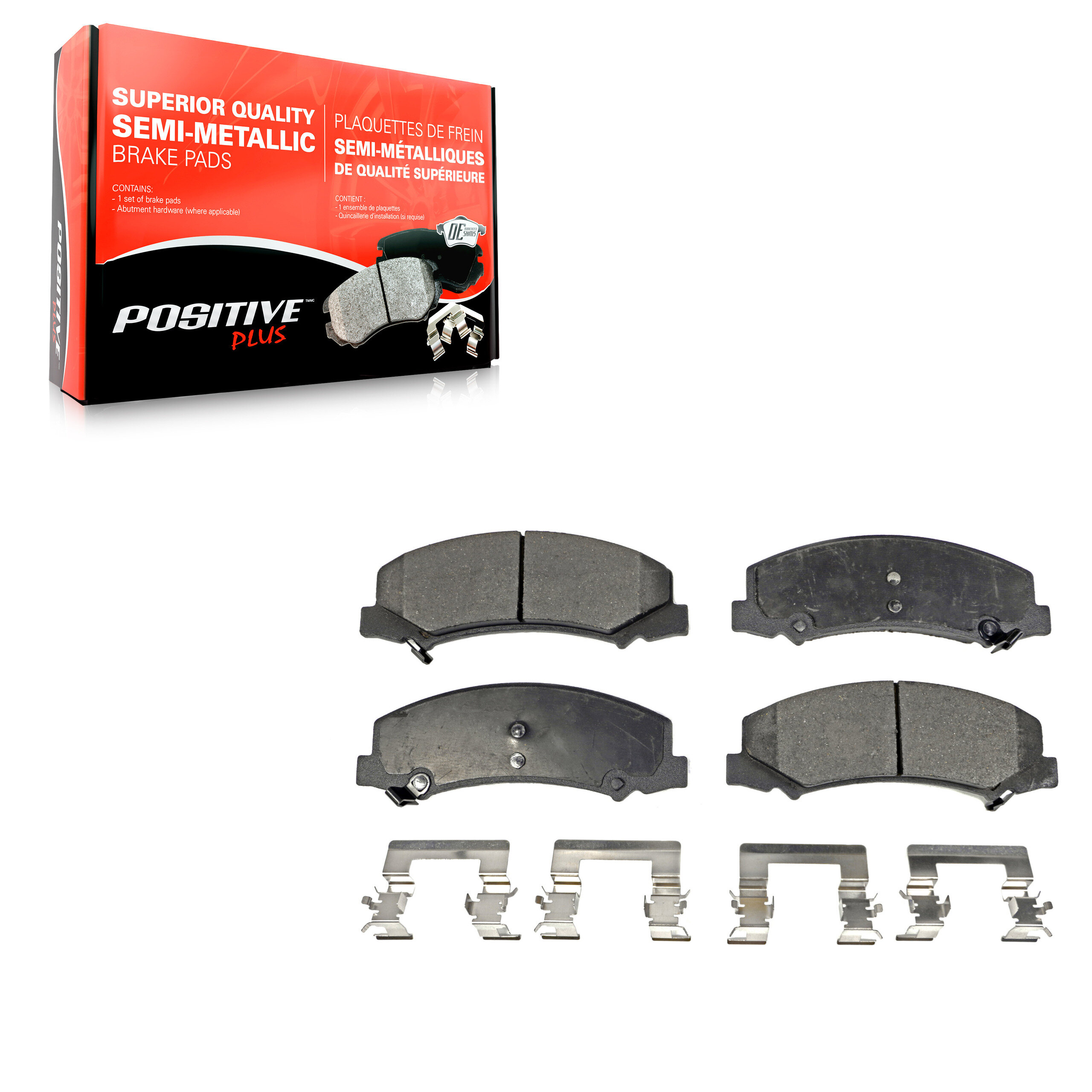 Semi-Metallic Brake Pads