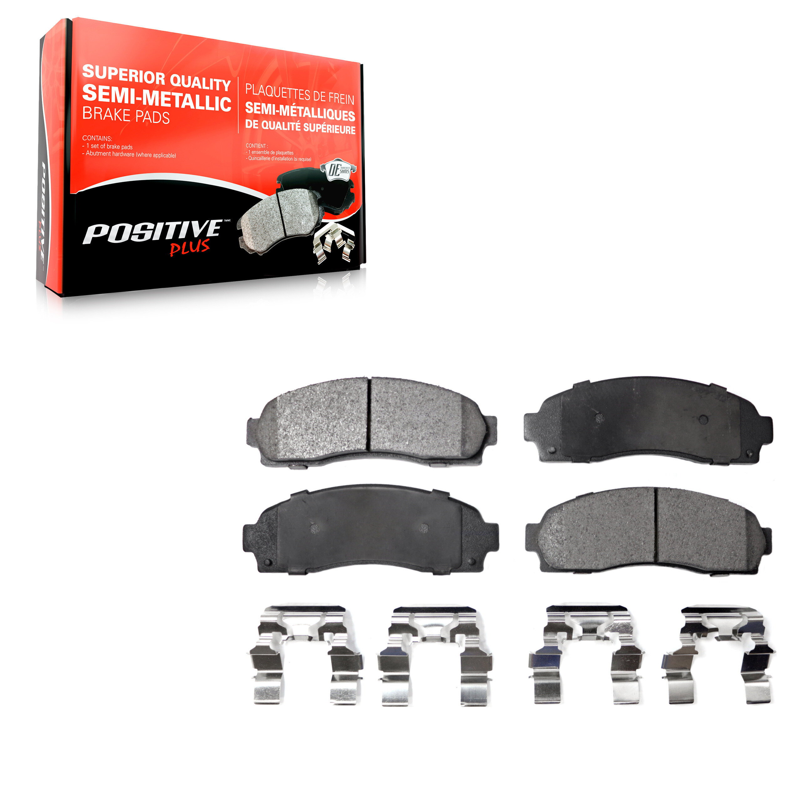 Semi-Metallic Brake Pads
