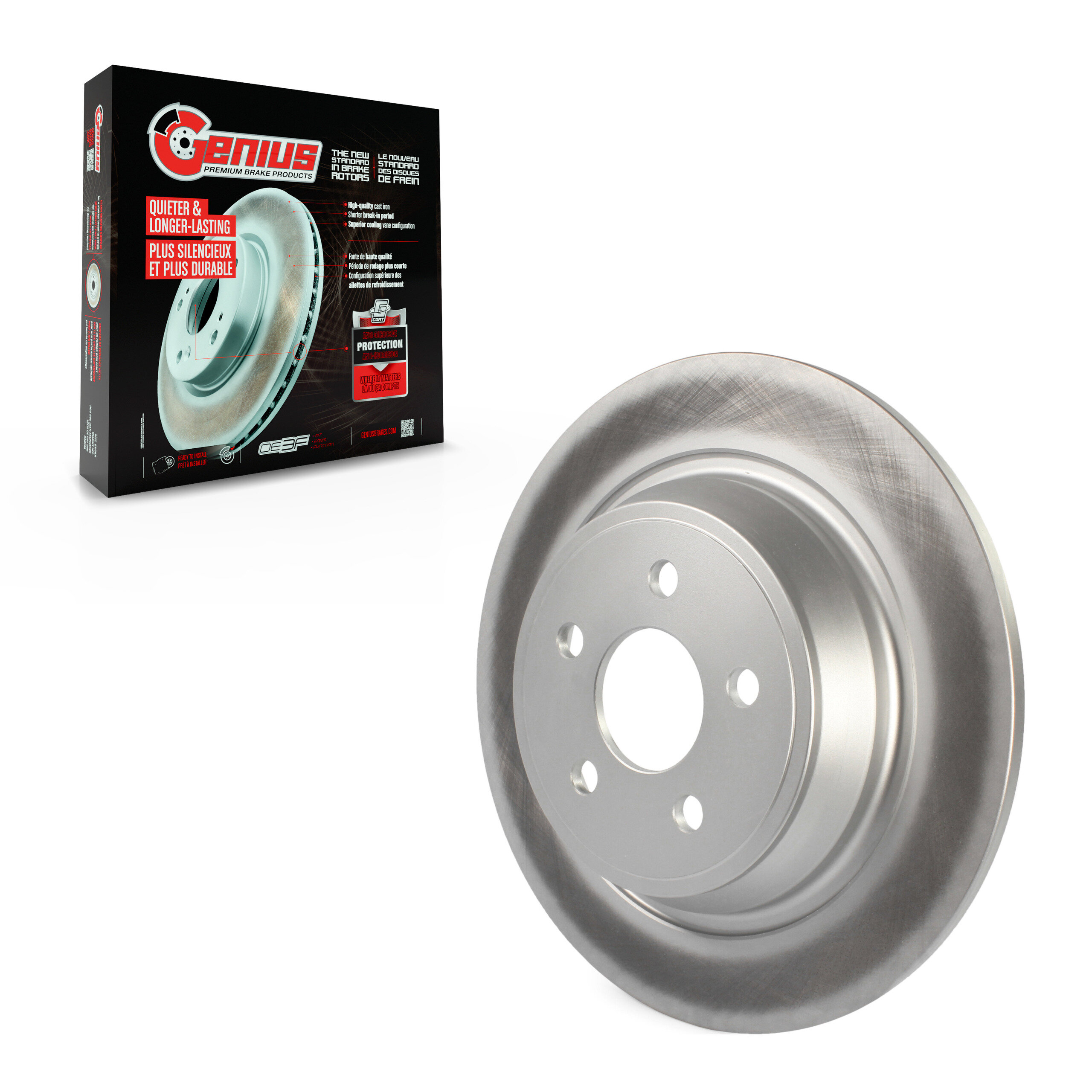 Coated Disc Brake Rotor