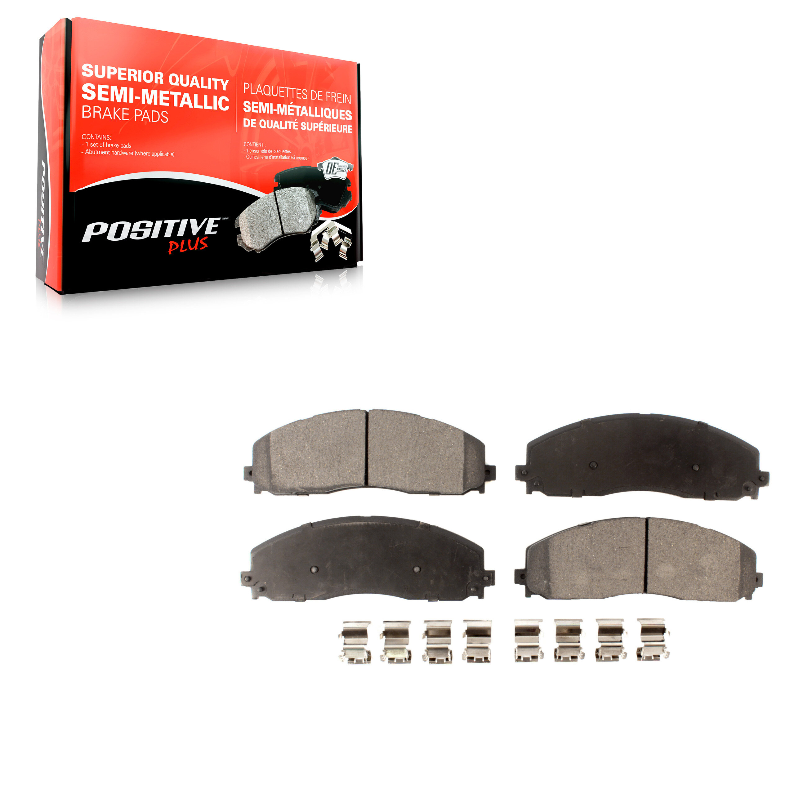 Semi-Metallic Brake Pads