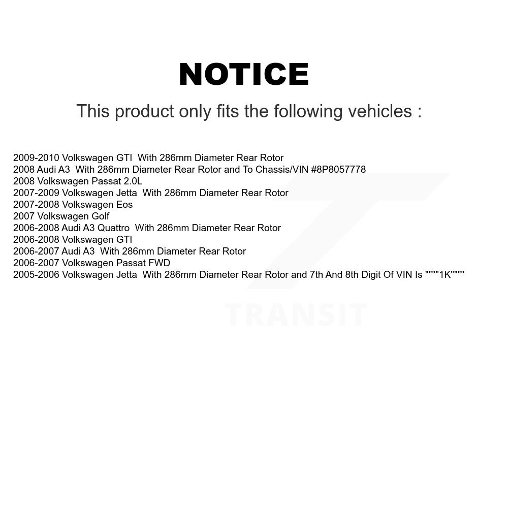 GENIUS - GCR-980684 - Coated Disc Brake Rotor