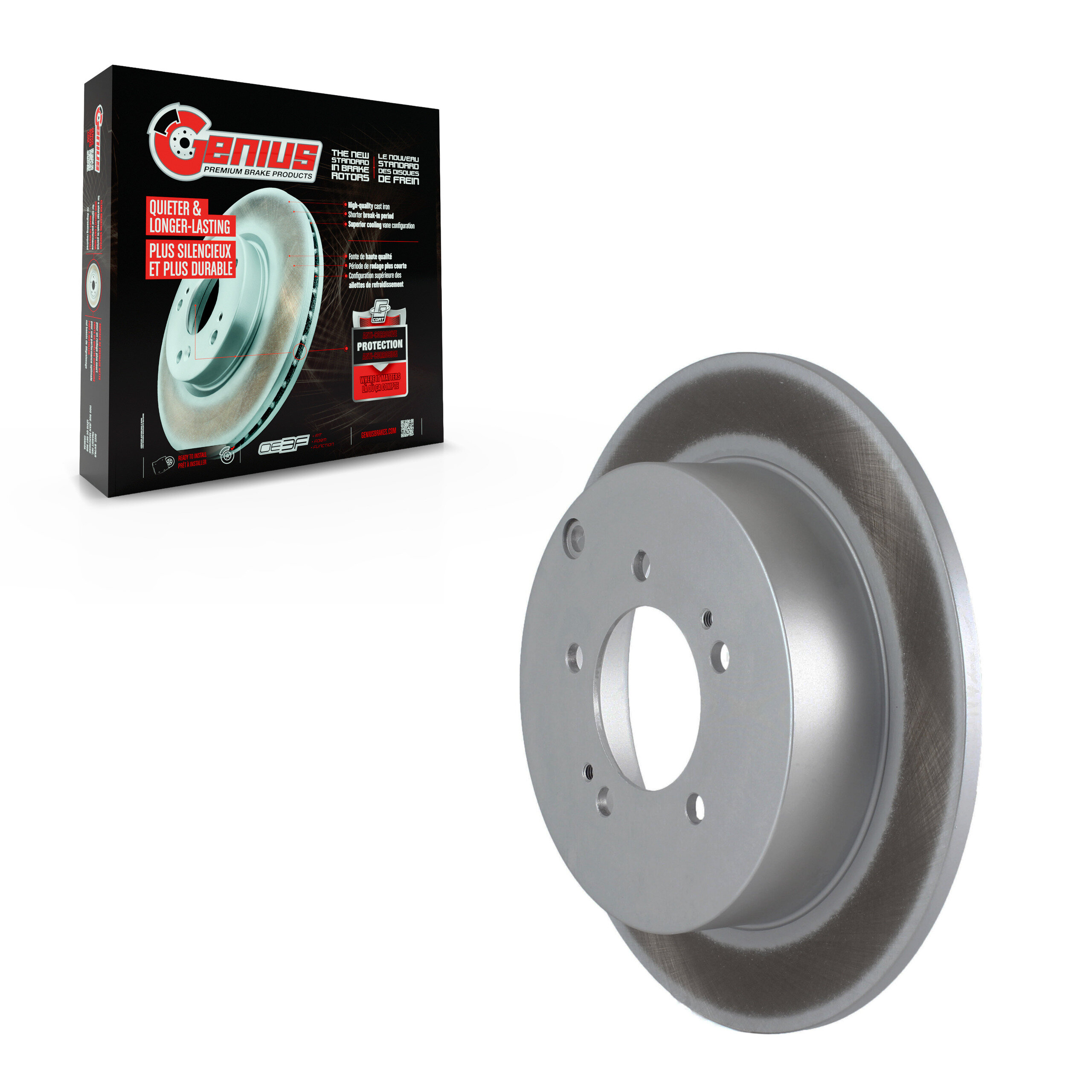 Coated Disc Brake Rotor