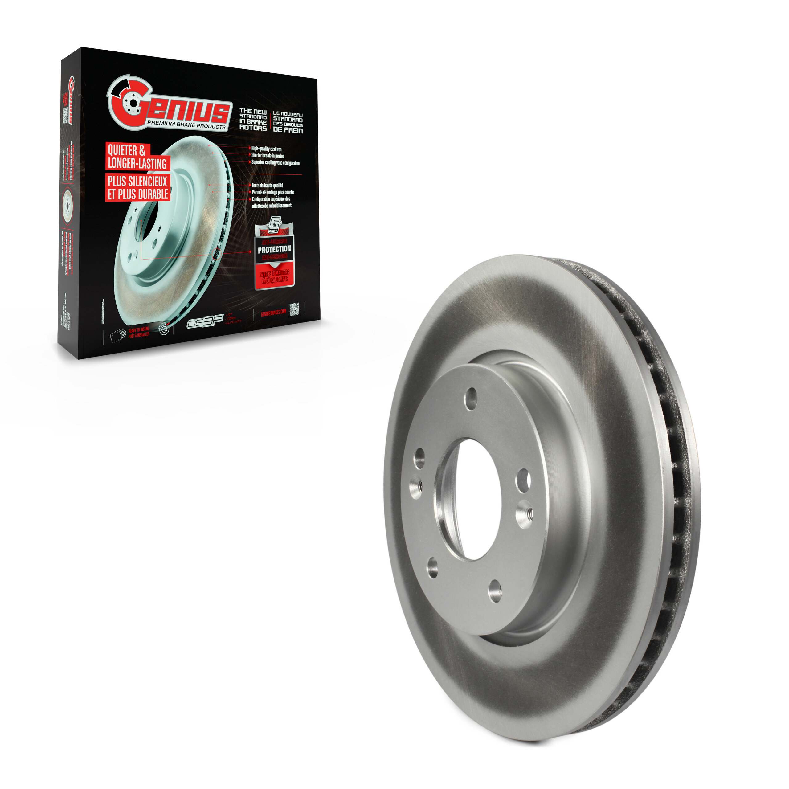 Coated Disc Brake Rotor