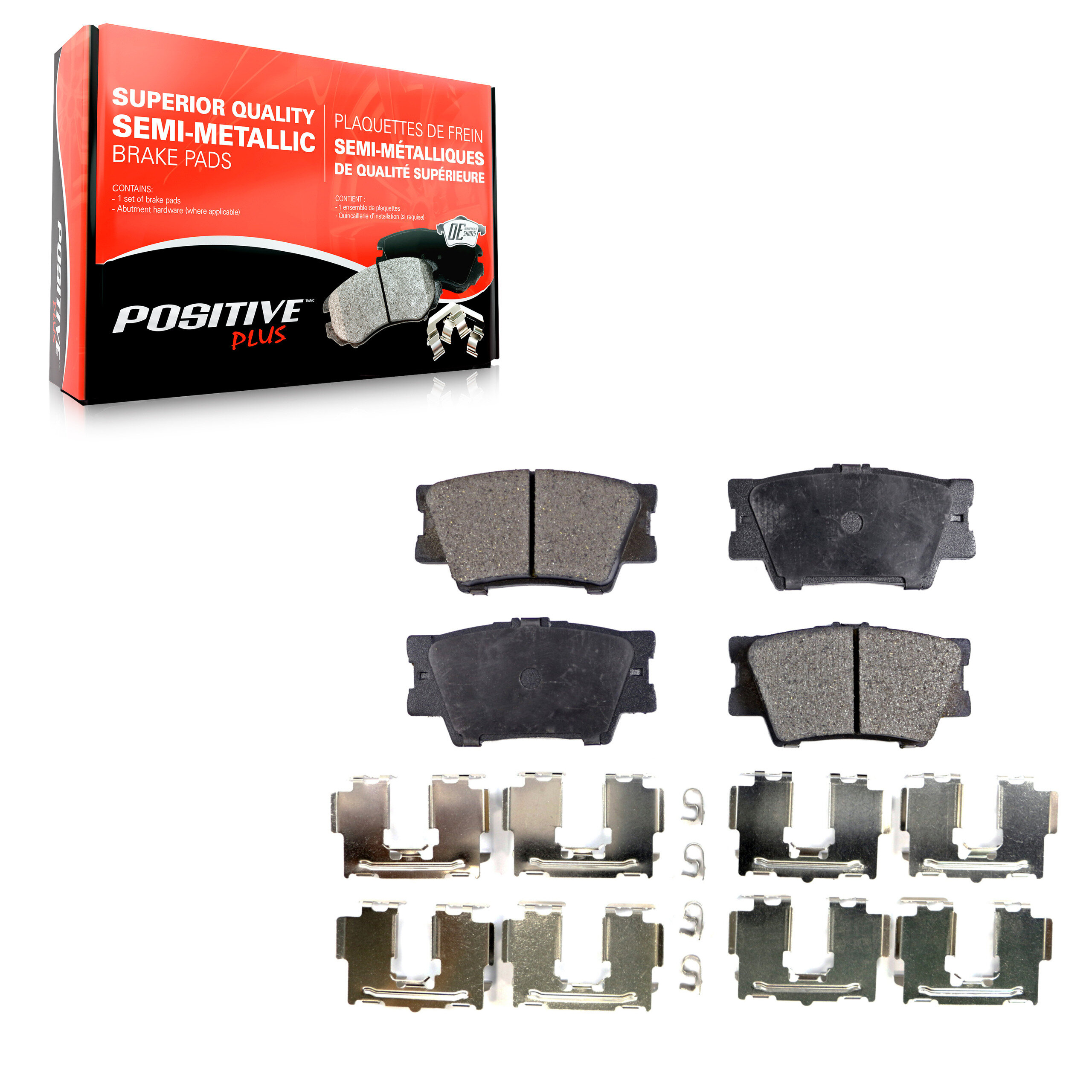 Semi-Metallic Brake Pads