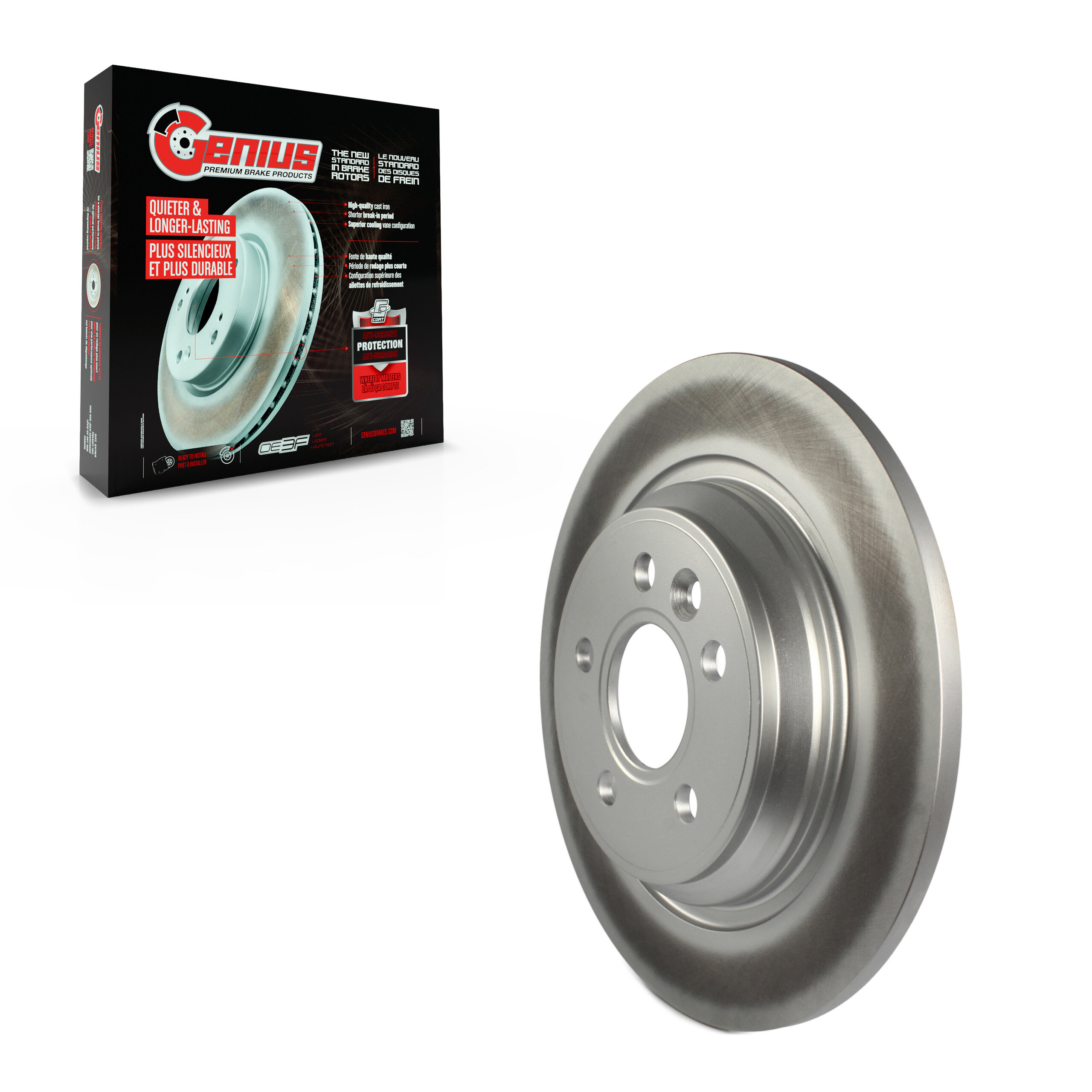 Coated Disc Brake Rotor