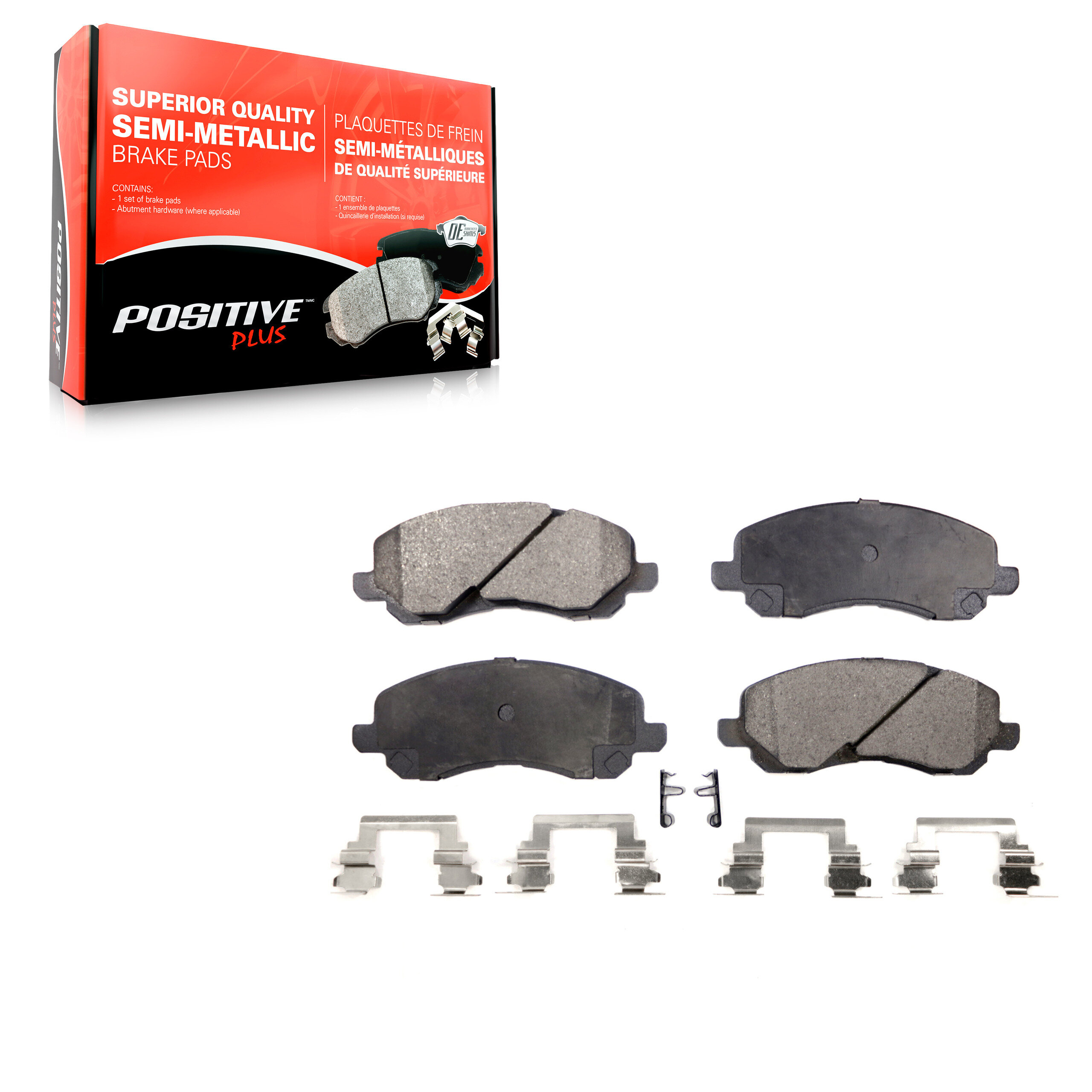 Semi-Metallic Brake Pads