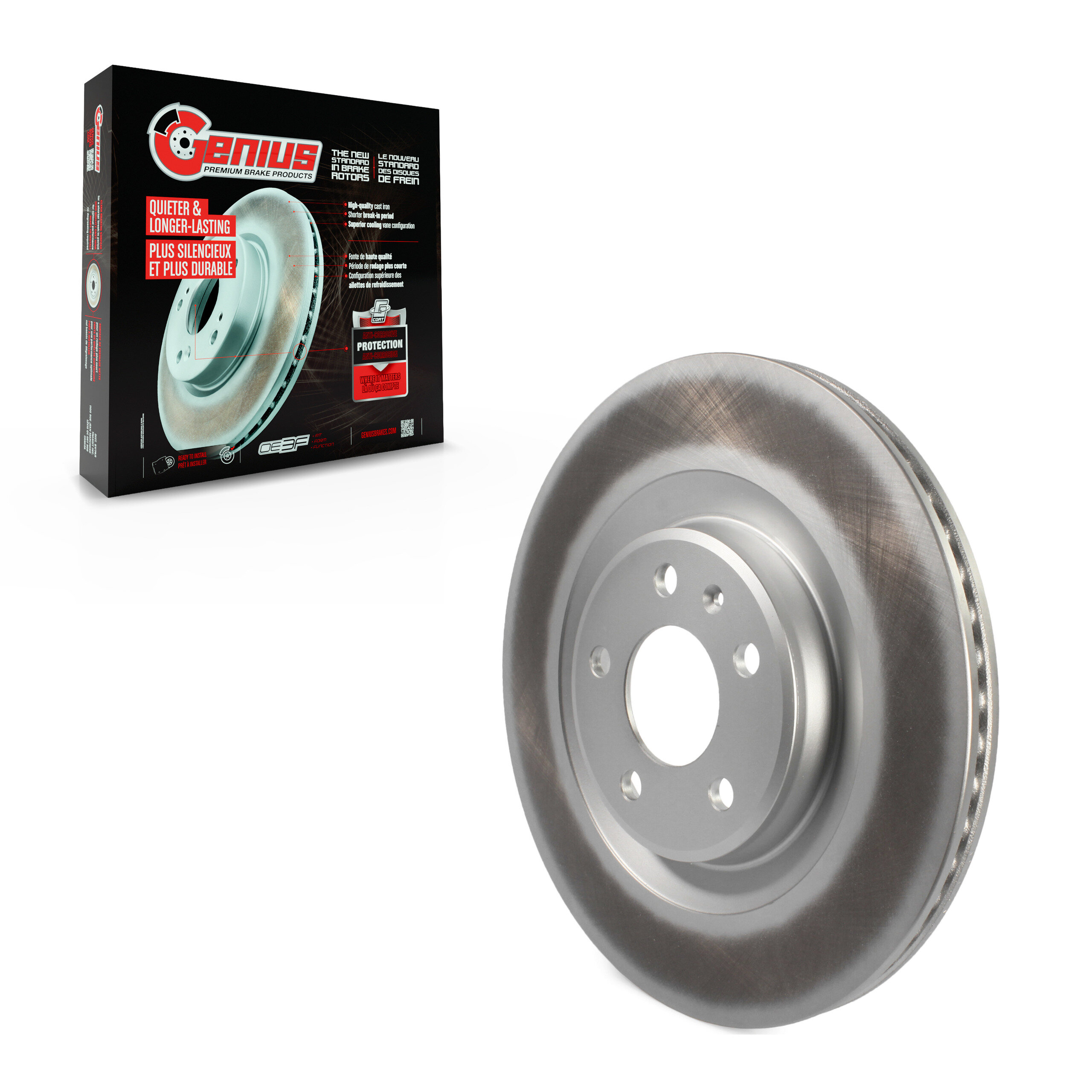 Coated Disc Brake Rotor