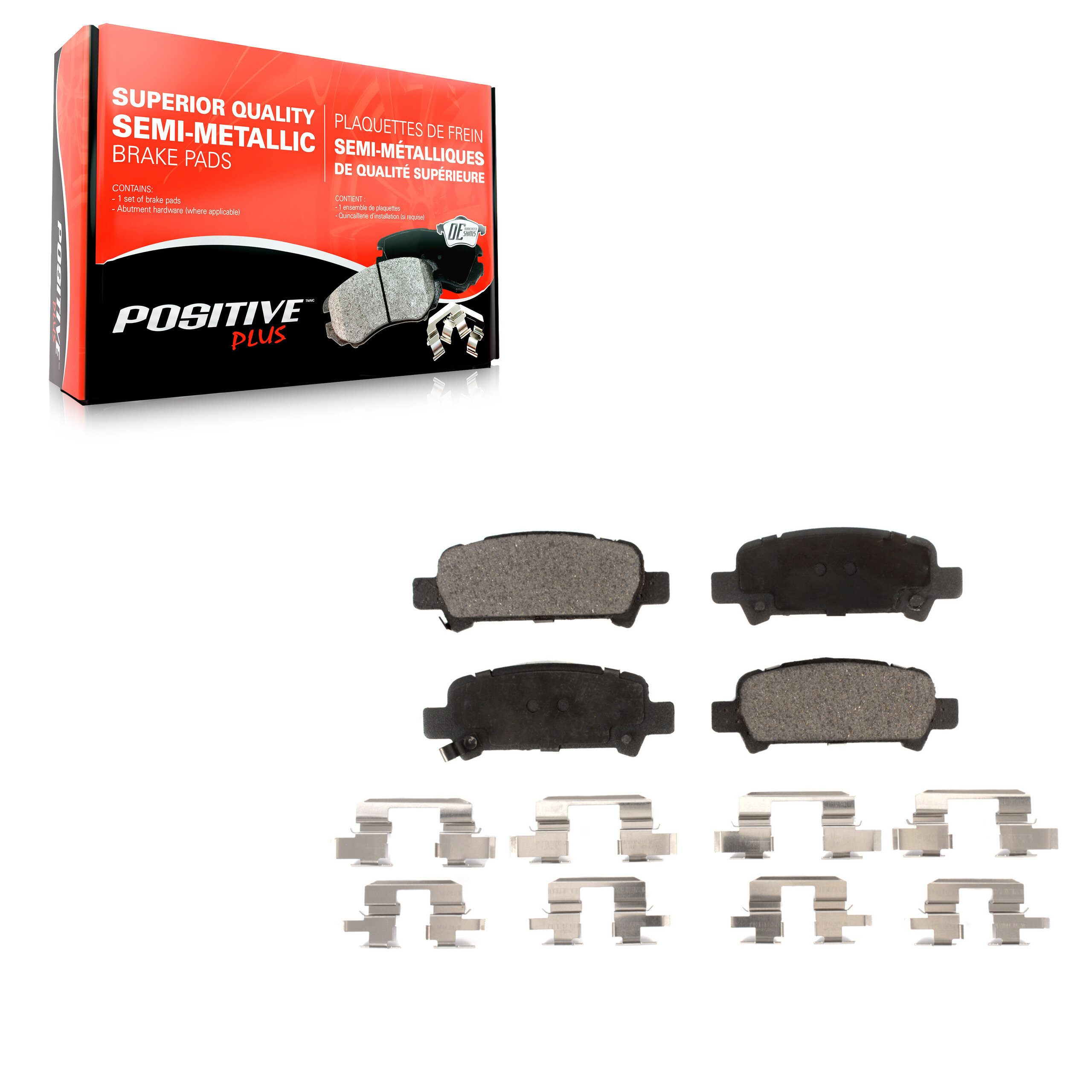 Semi-Metallic Brake Pads