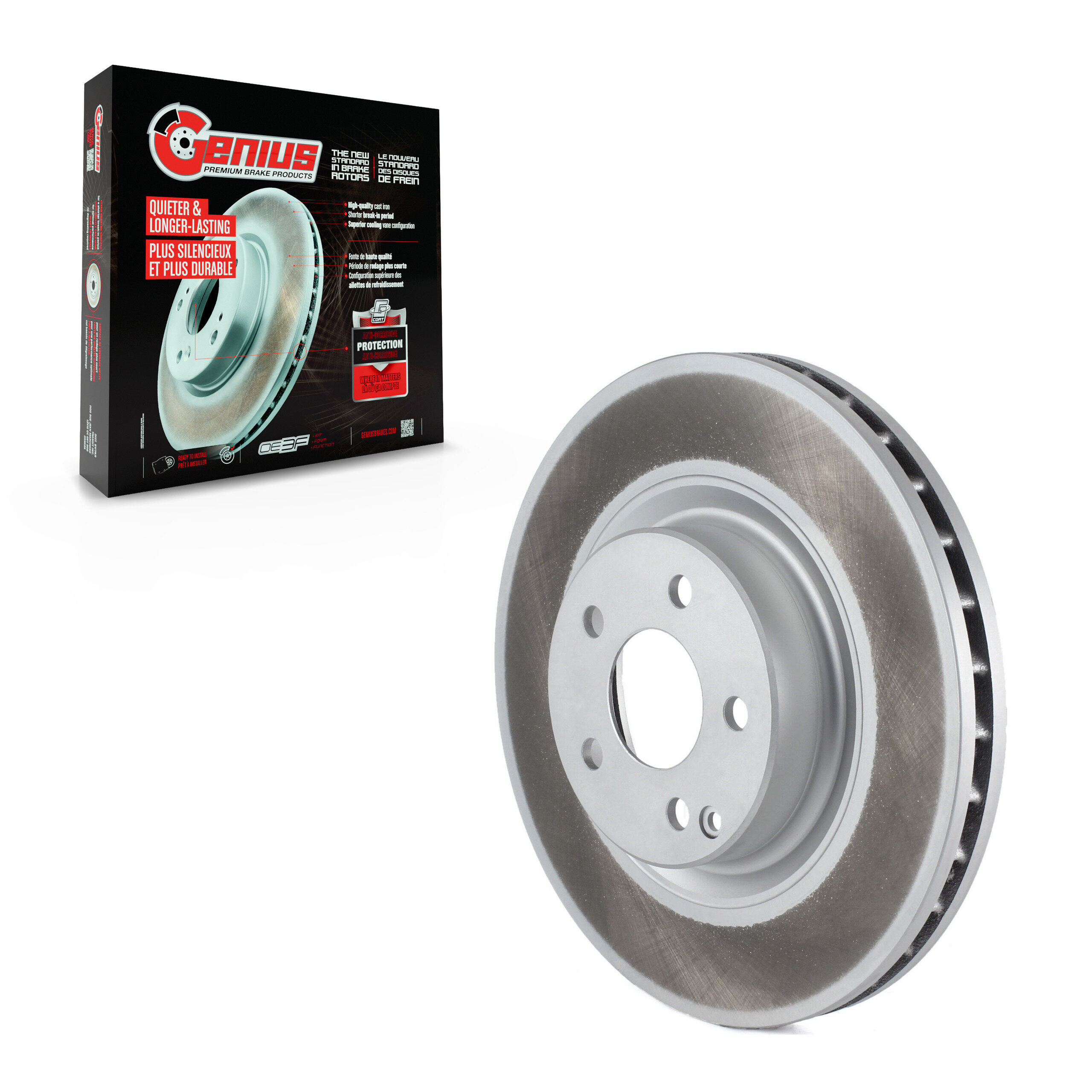 Coated Disc Brake Rotor