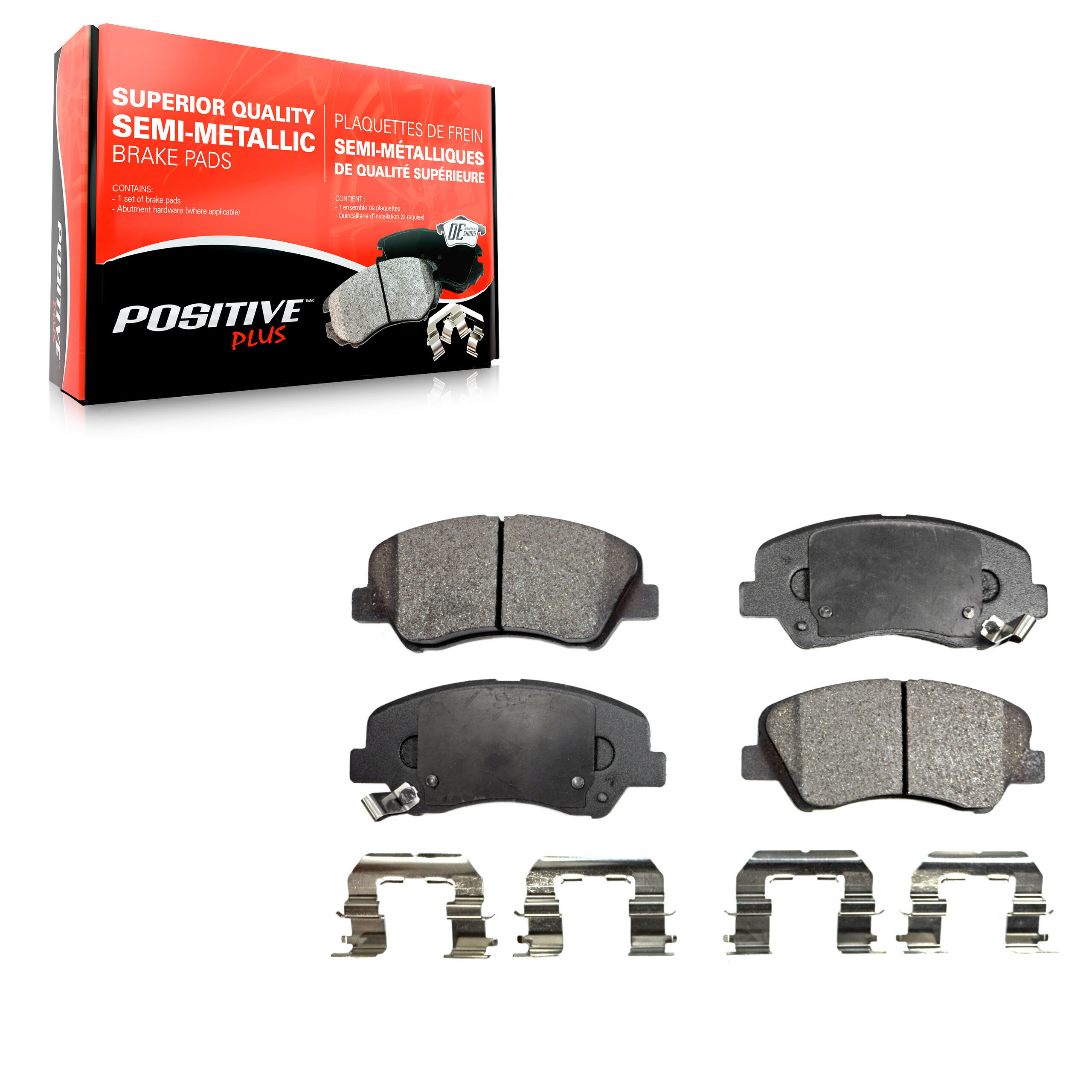 Semi-Metallic Brake Pads