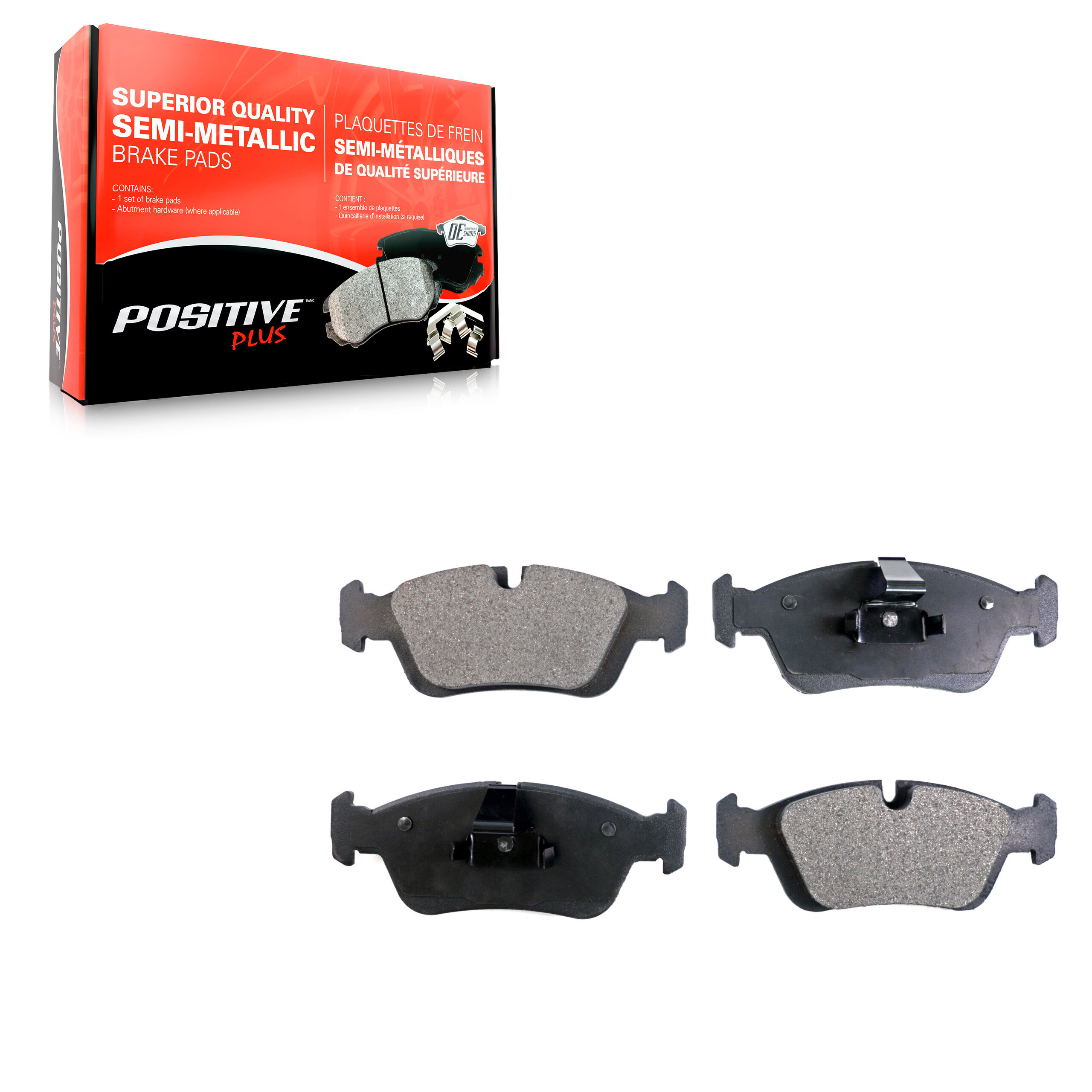 Semi-Metallic Brake Pads