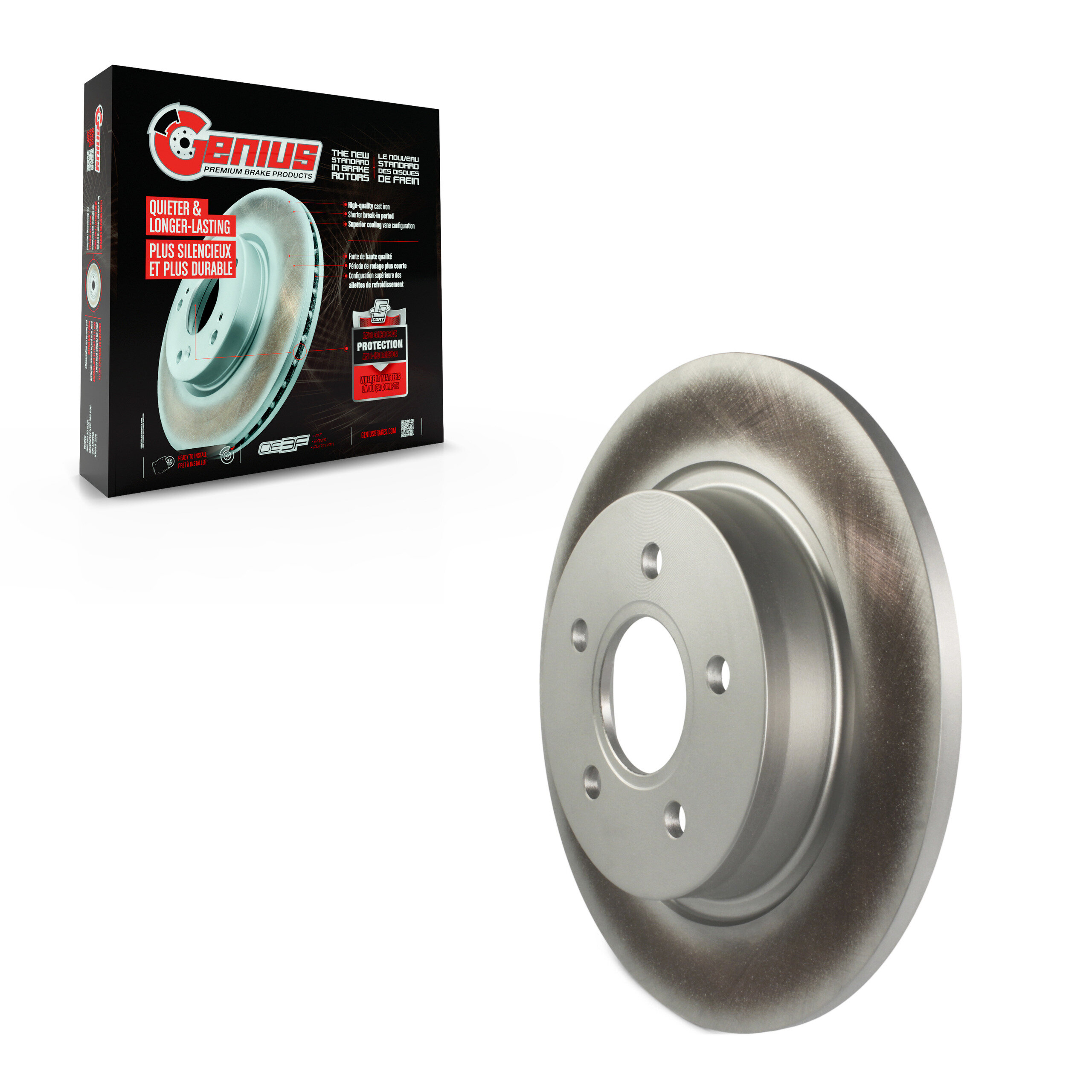 Coated Disc Brake Rotor