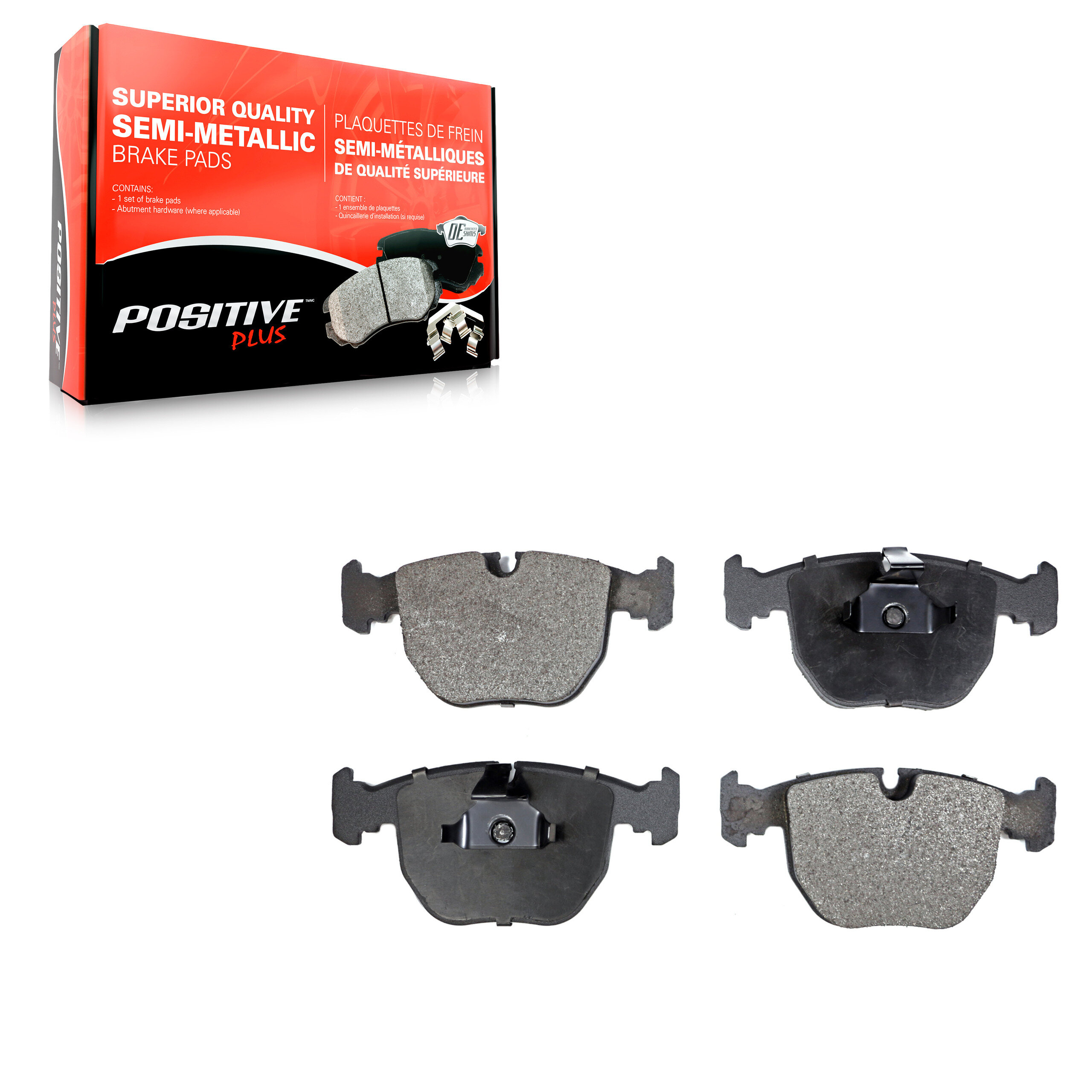 Semi-Metallic Brake Pads