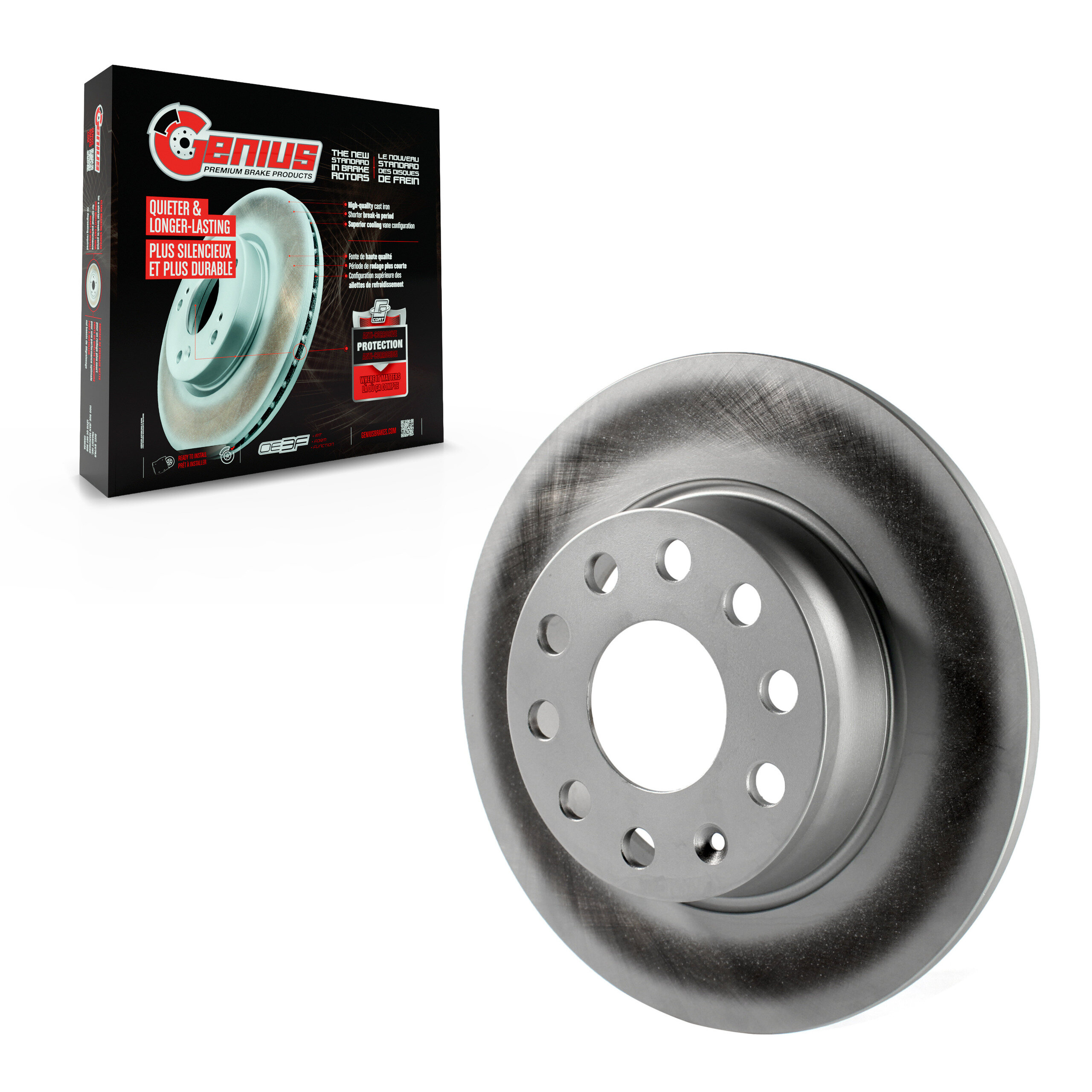Coated Disc Brake Rotor