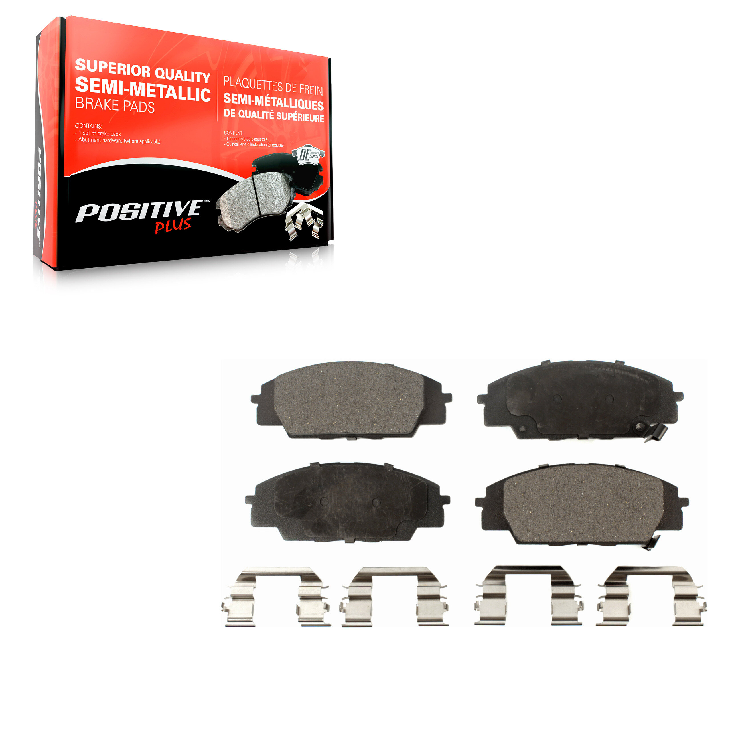 Semi-Metallic Brake Pads