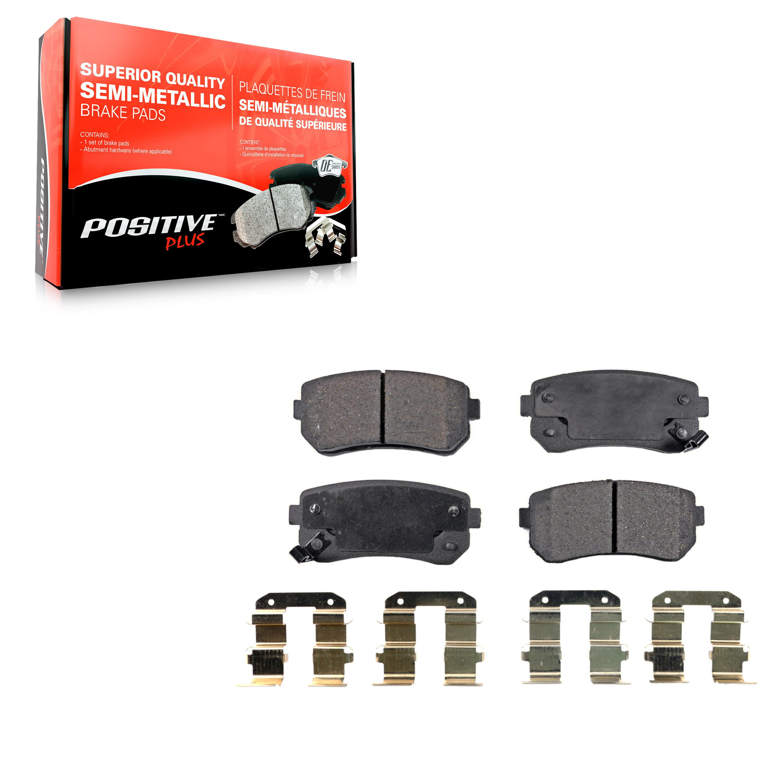 Semi-Metallic Brake Pads