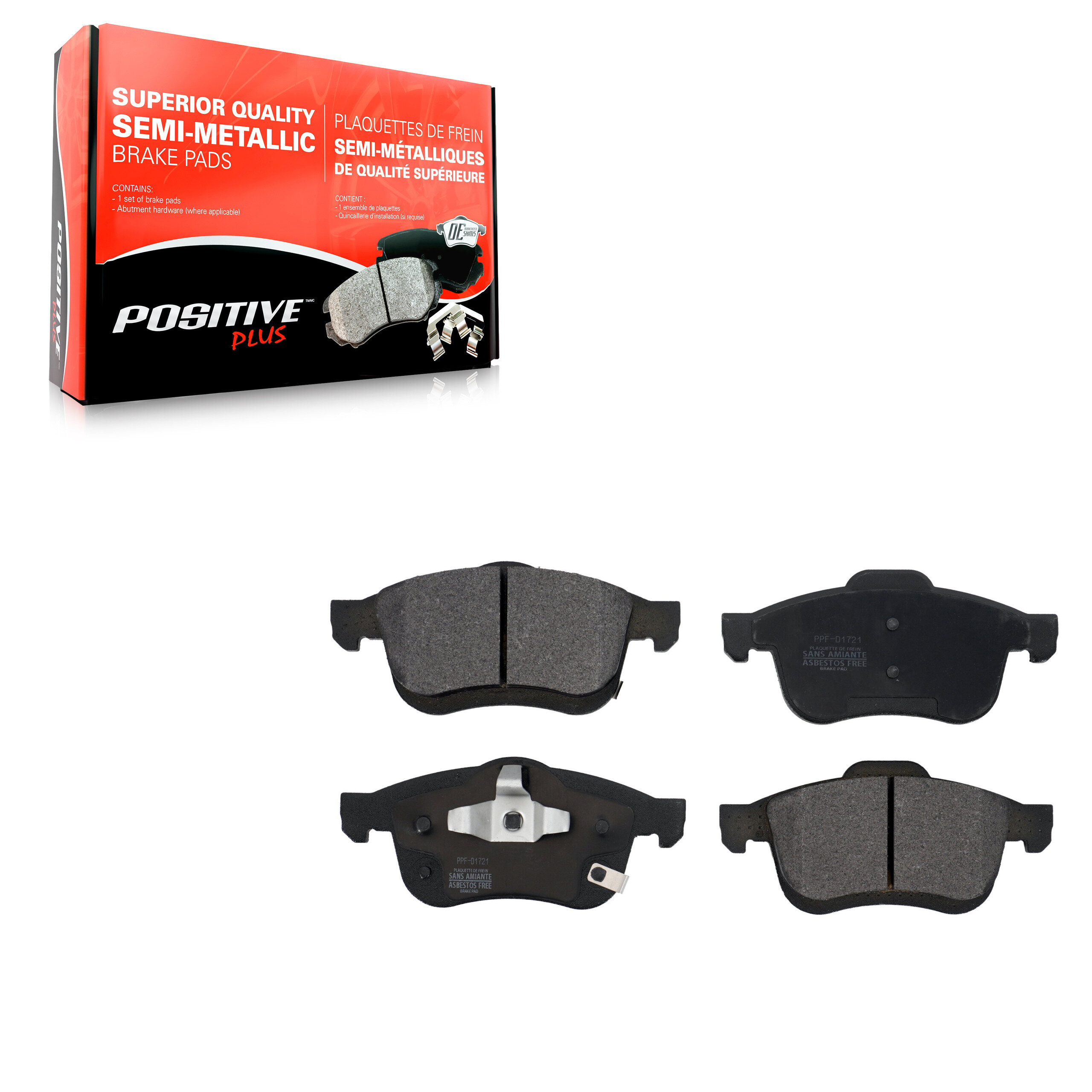 Semi-Metallic Brake Pads