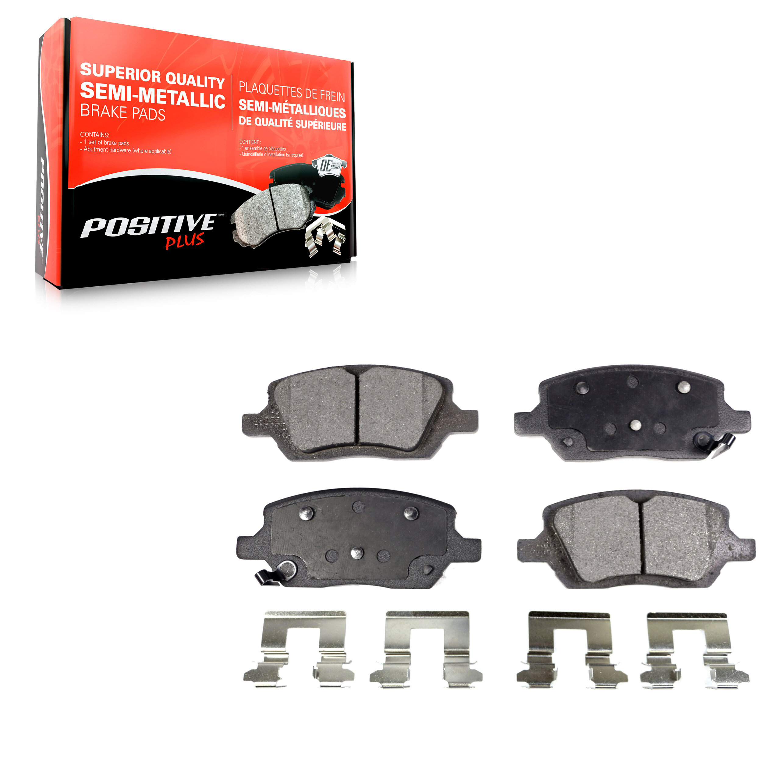 Semi-Metallic Brake Pads