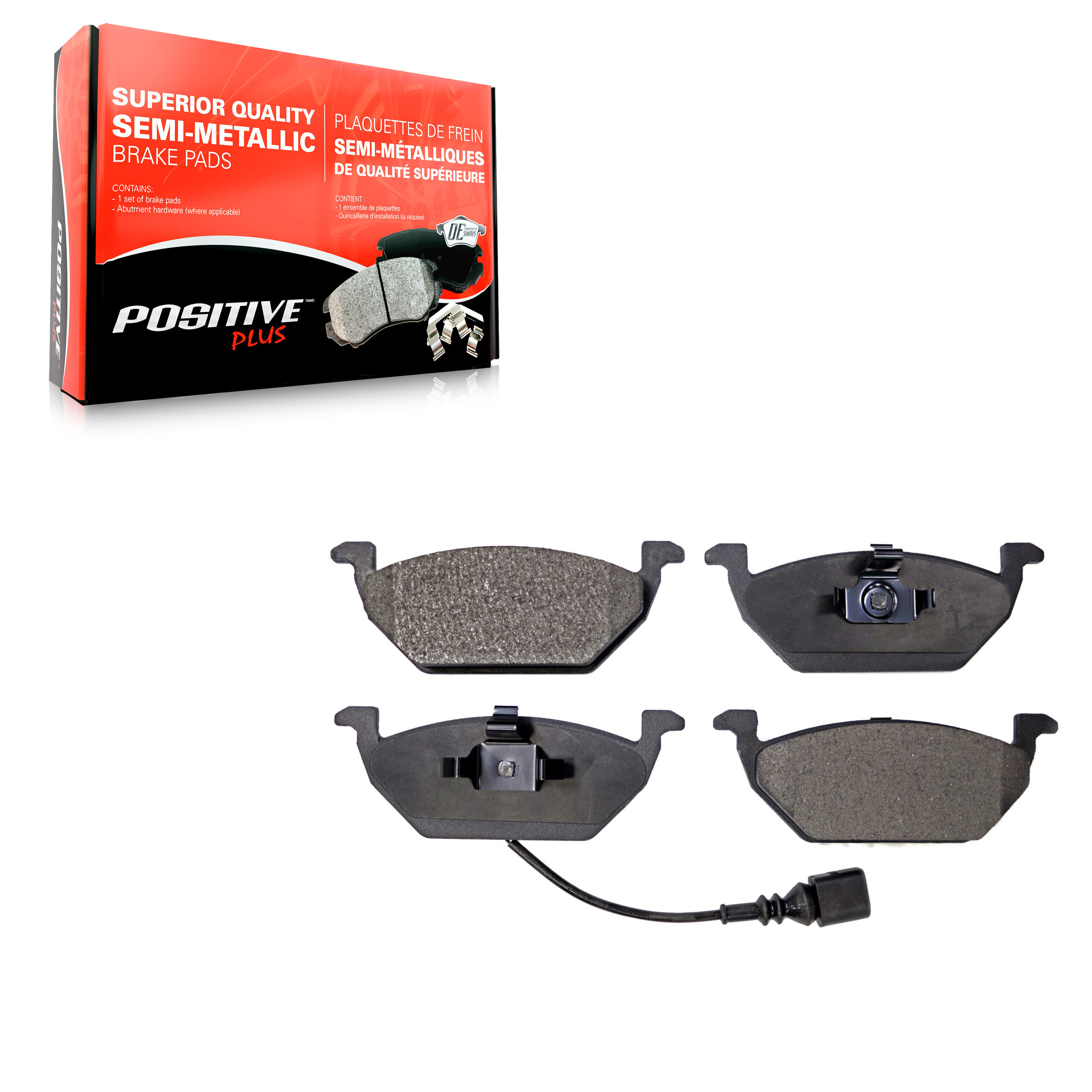 Semi-Metallic Brake Pads