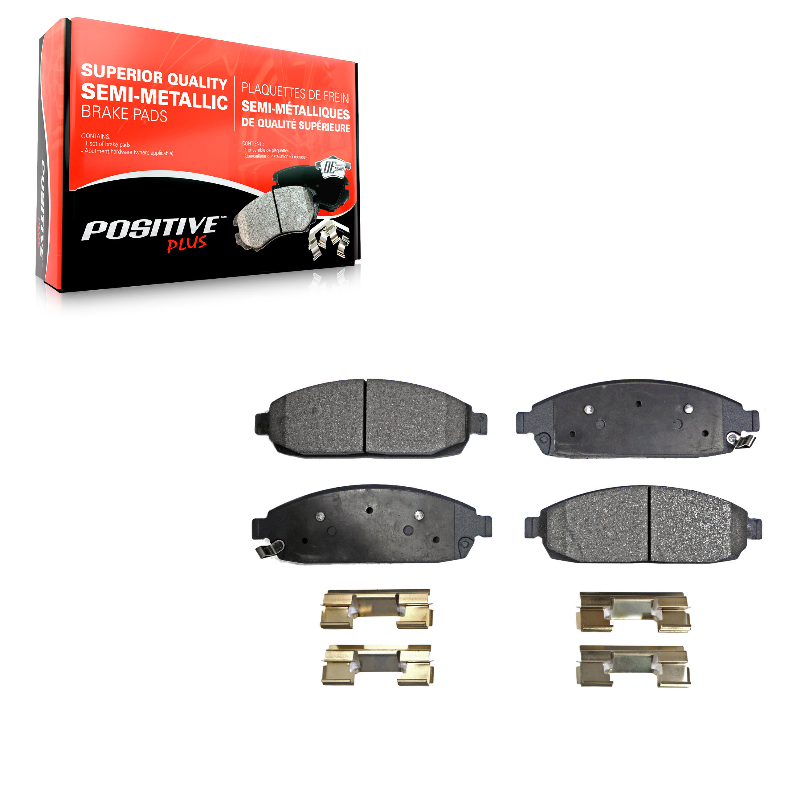 Semi-Metallic Brake Pads