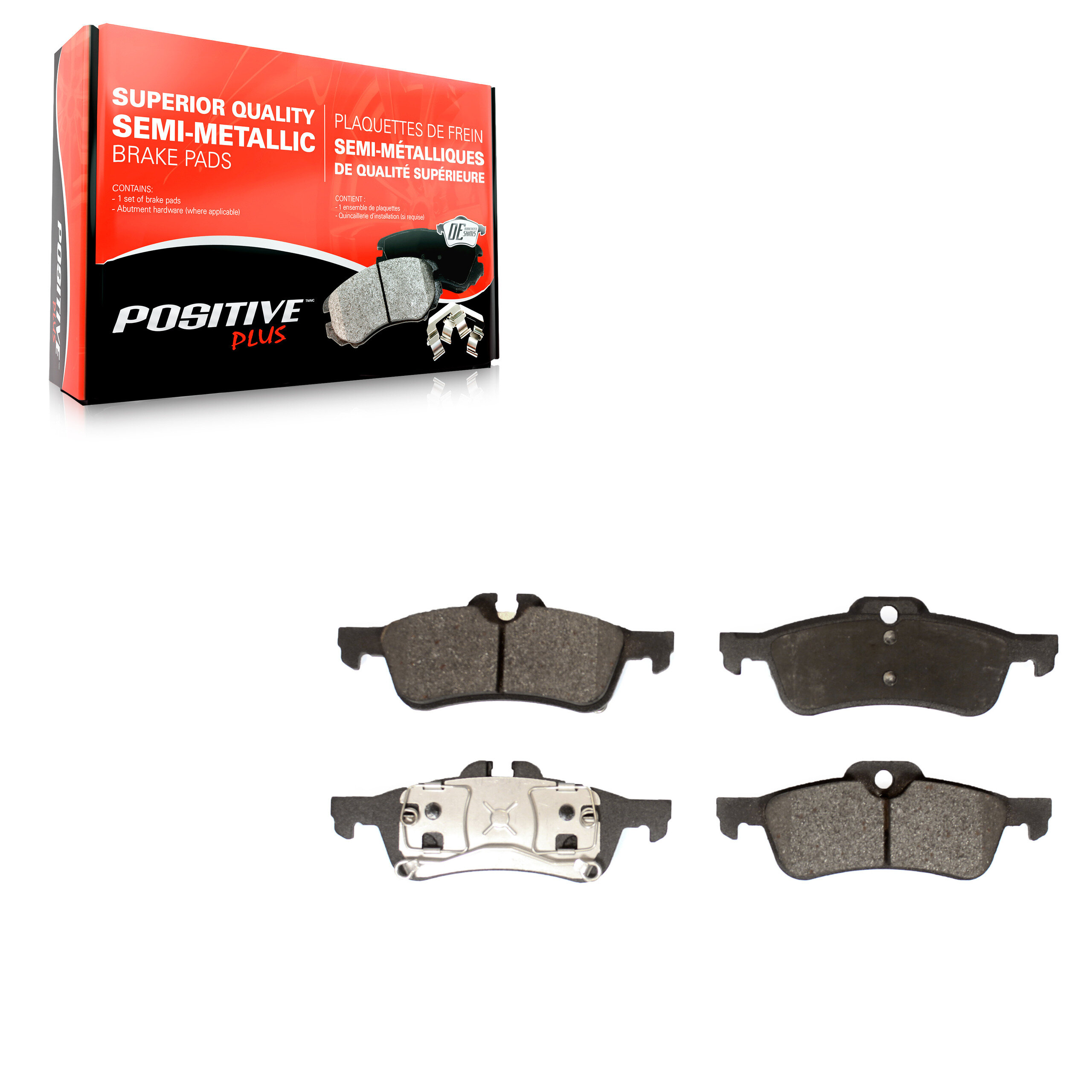 Semi-Metallic Brake Pads