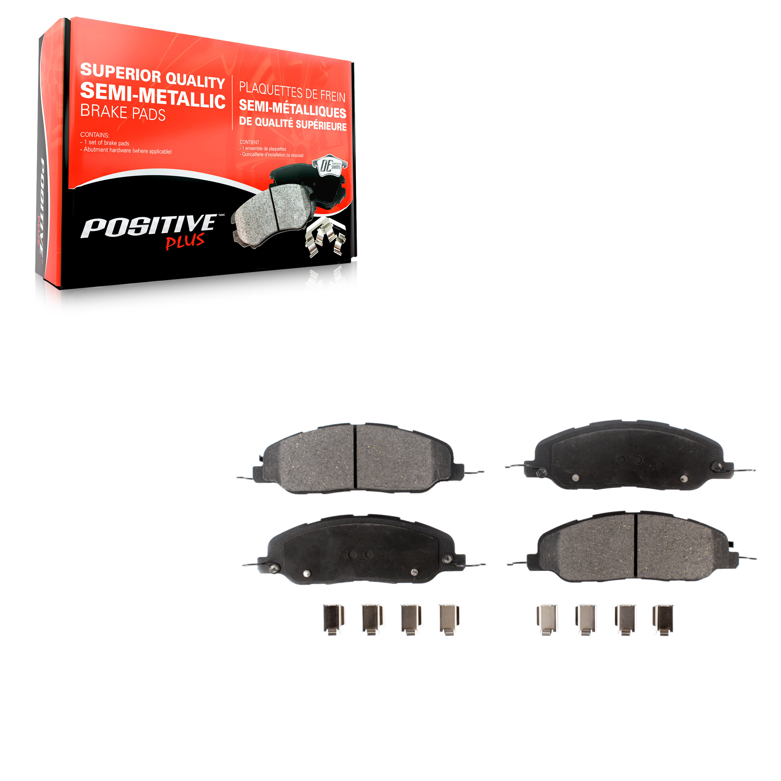 Semi-Metallic Brake Pads