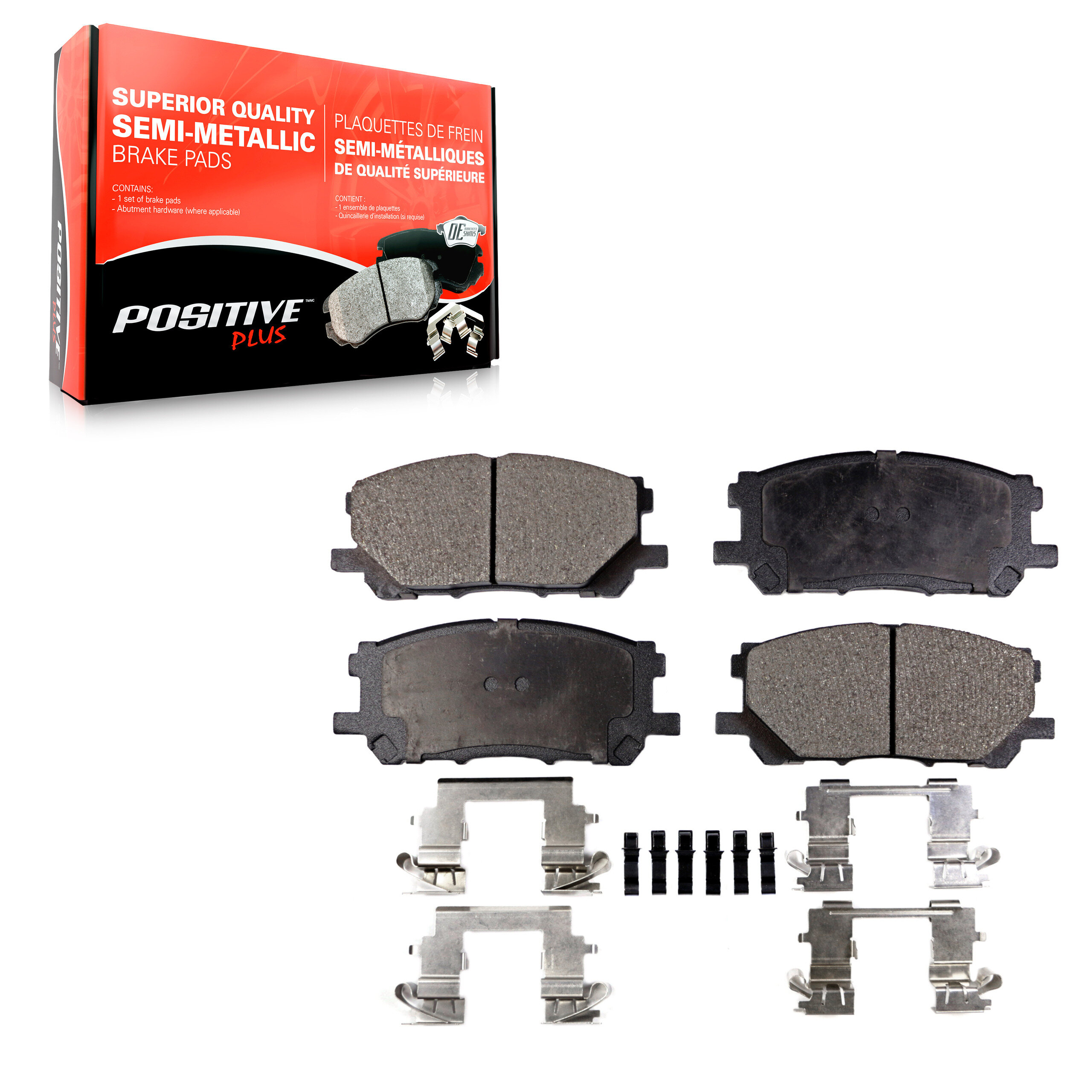 Semi-Metallic Brake Pads