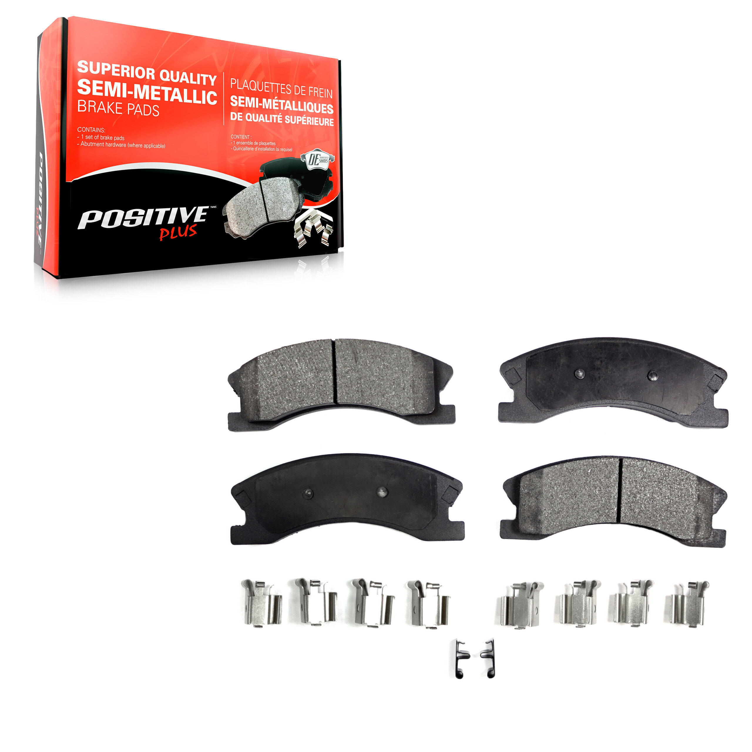 Semi-Metallic Brake Pads