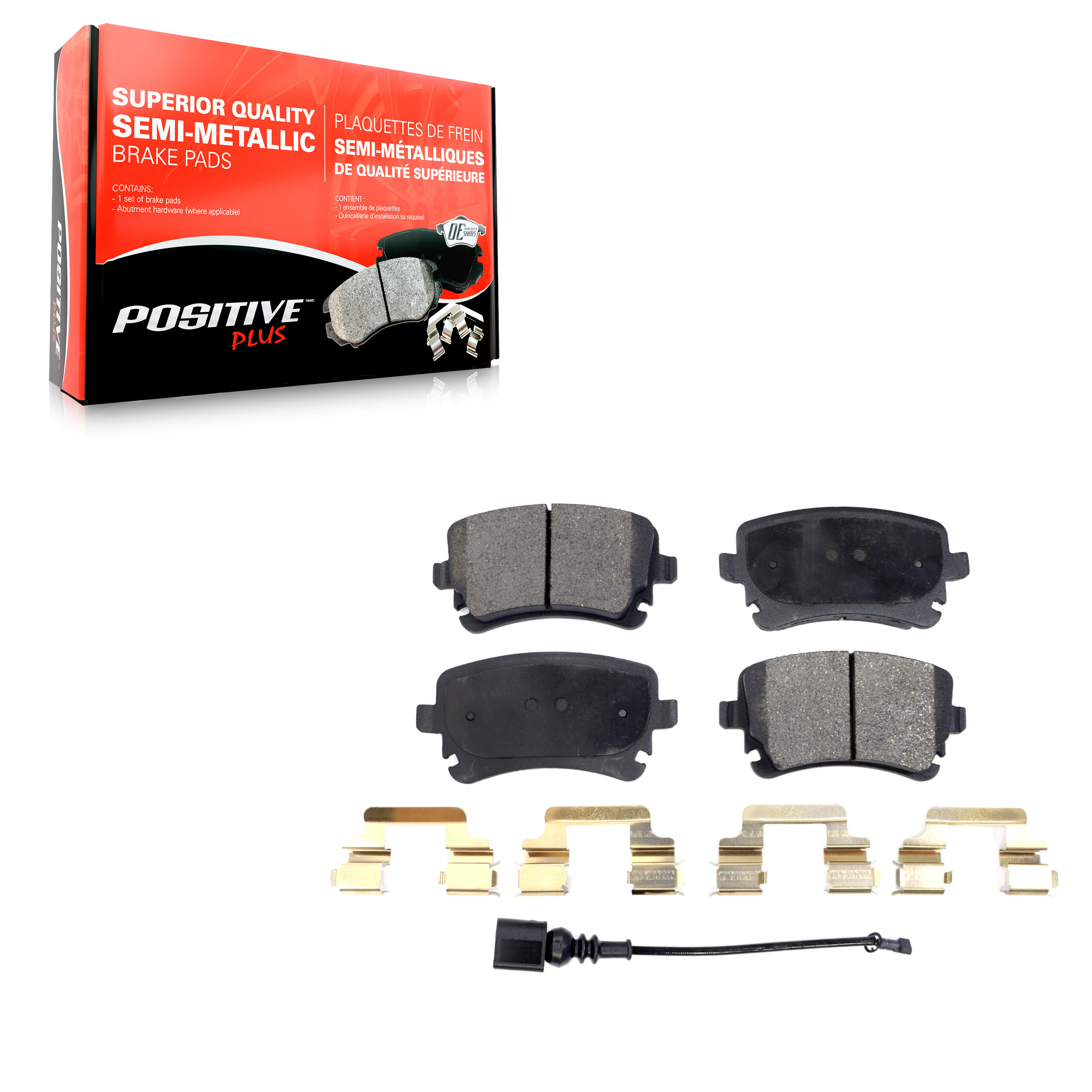 Semi-Metallic Brake Pads