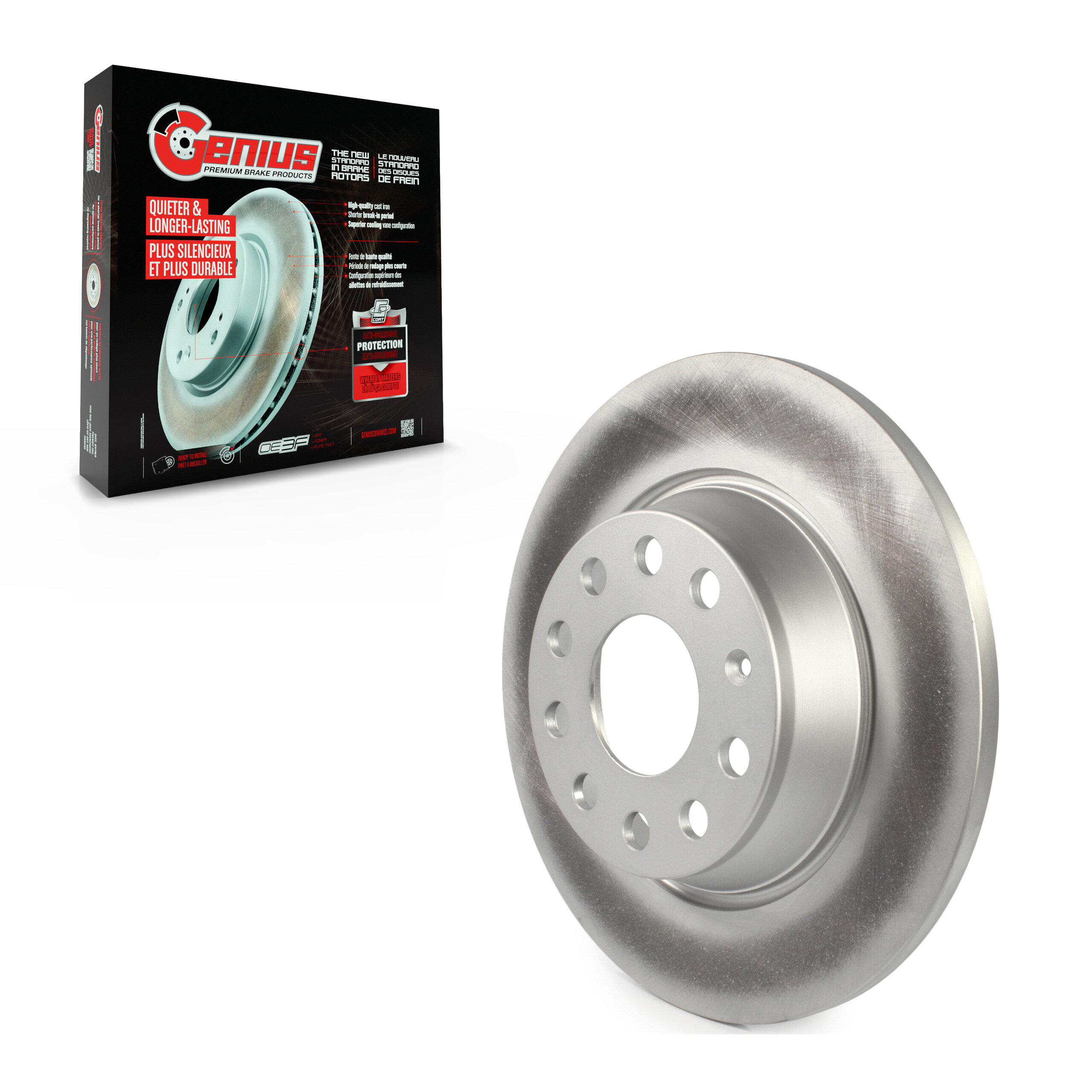 Coated Disc Brake Rotor