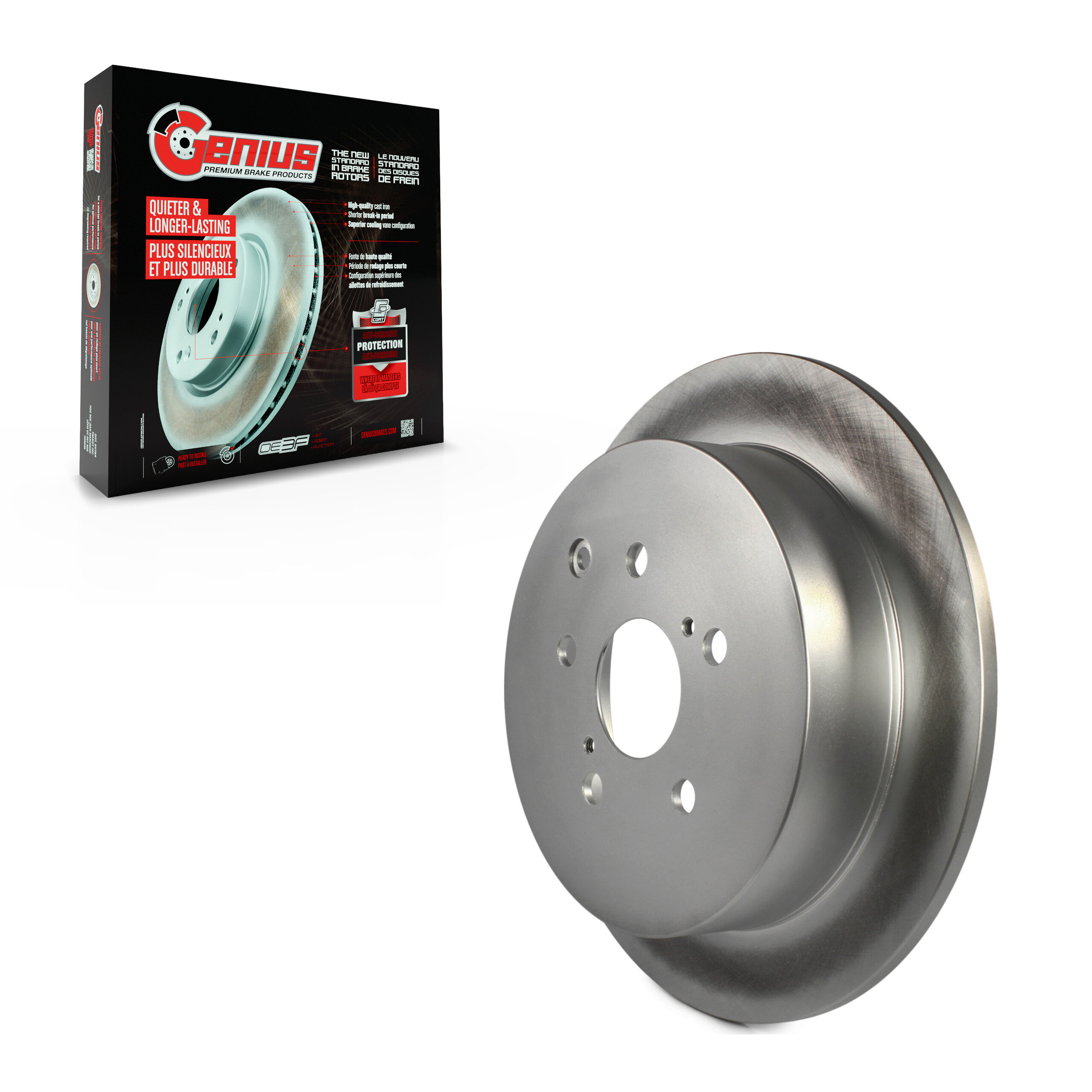 Coated Disc Brake Rotor