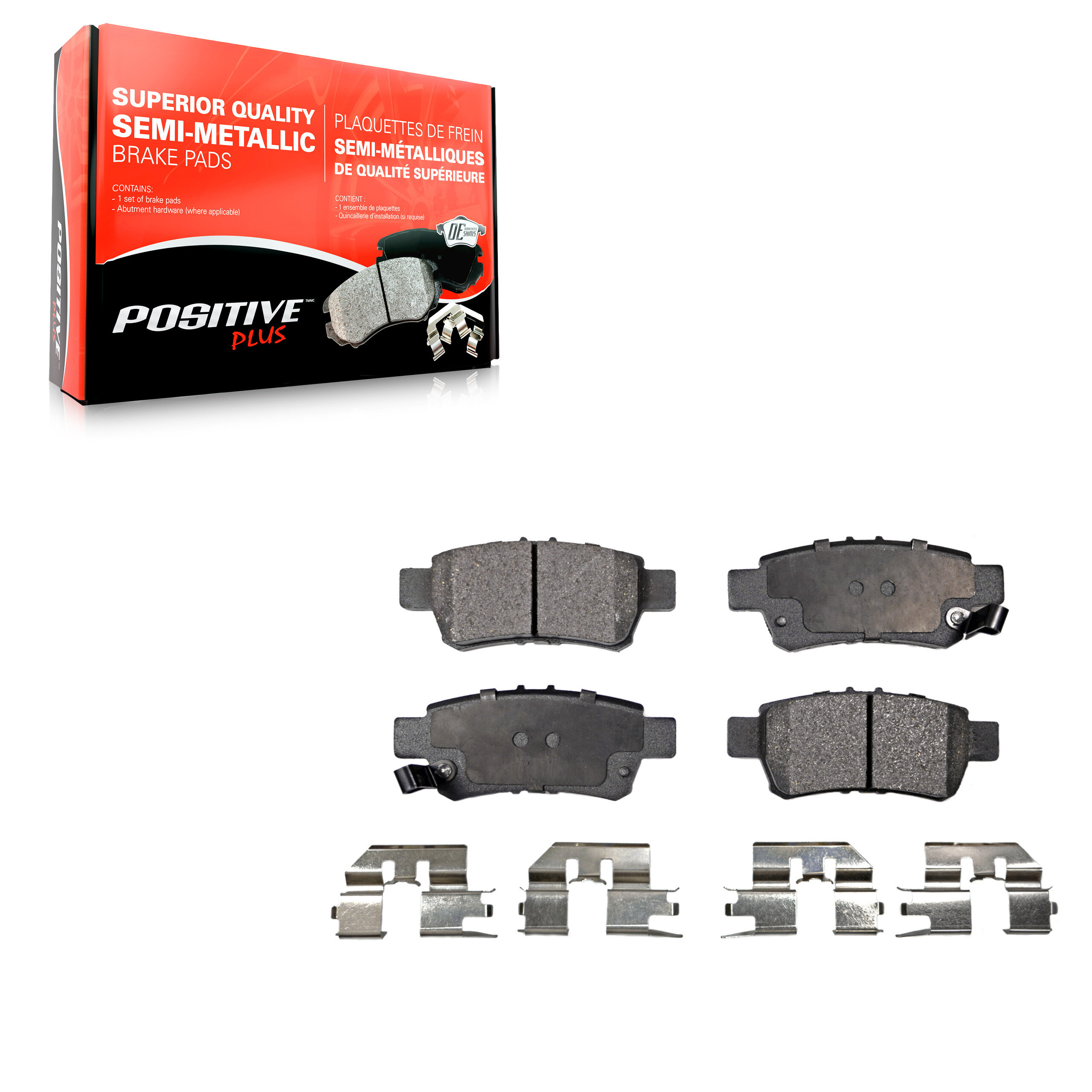 Semi-Metallic Brake Pads